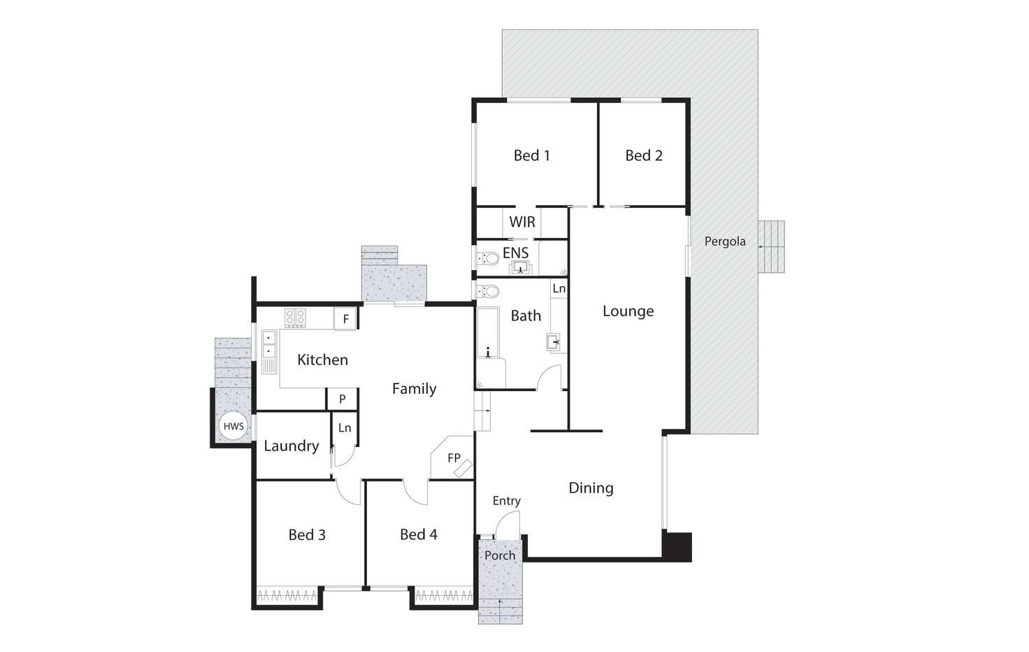 Floorplan of Homely house listing, 39 Studley Street, Kambah ACT 2902