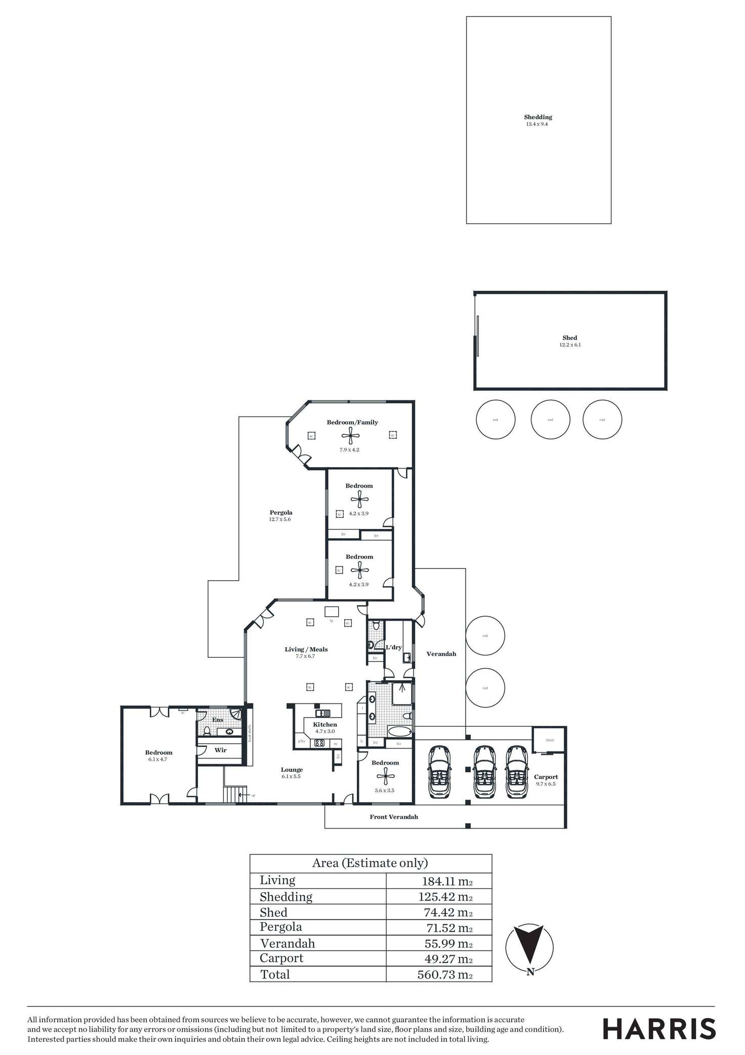 Floorplan of Homely house listing, 22 Braendler Road, Echunga SA 5153