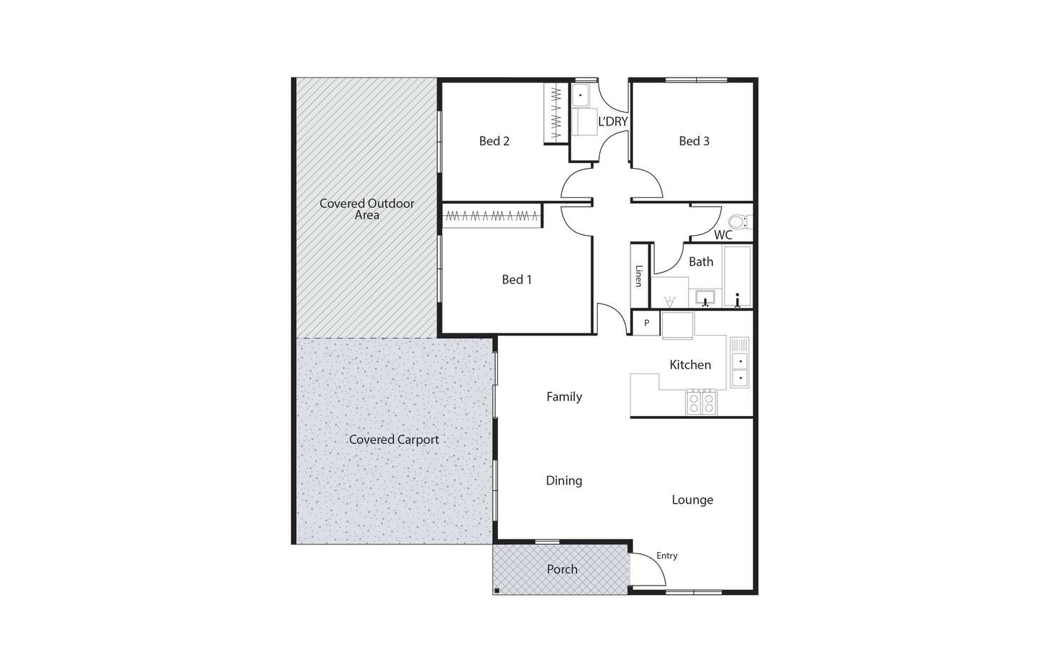 Floorplan of Homely house listing, 23 Thomas Hart Street, Banks ACT 2906