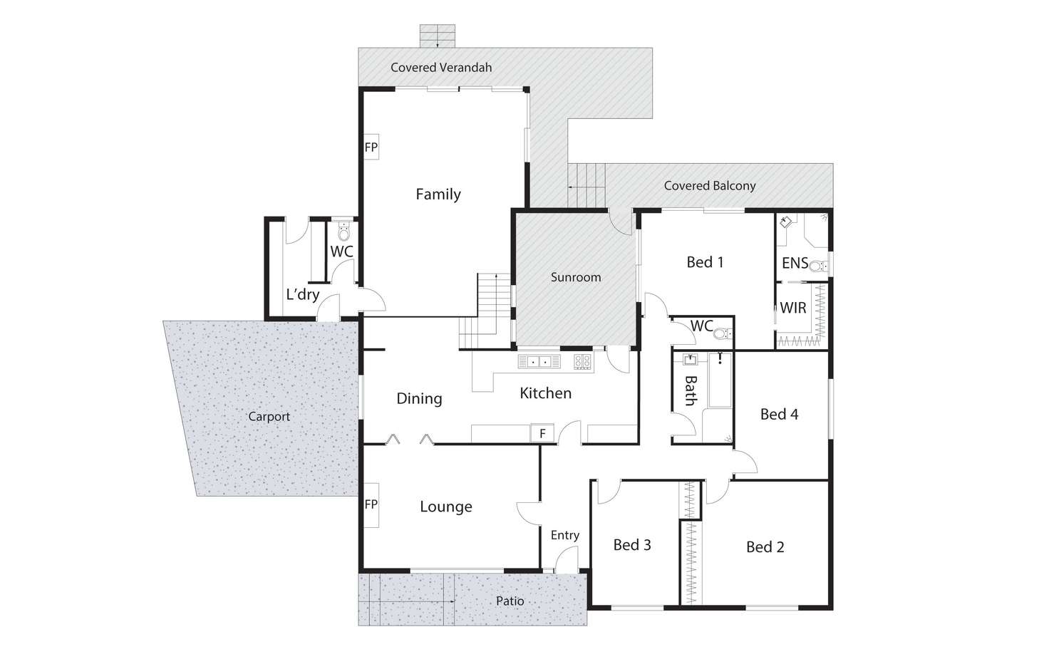 Floorplan of Homely house listing, 18 Buriga Street, Giralang ACT 2617