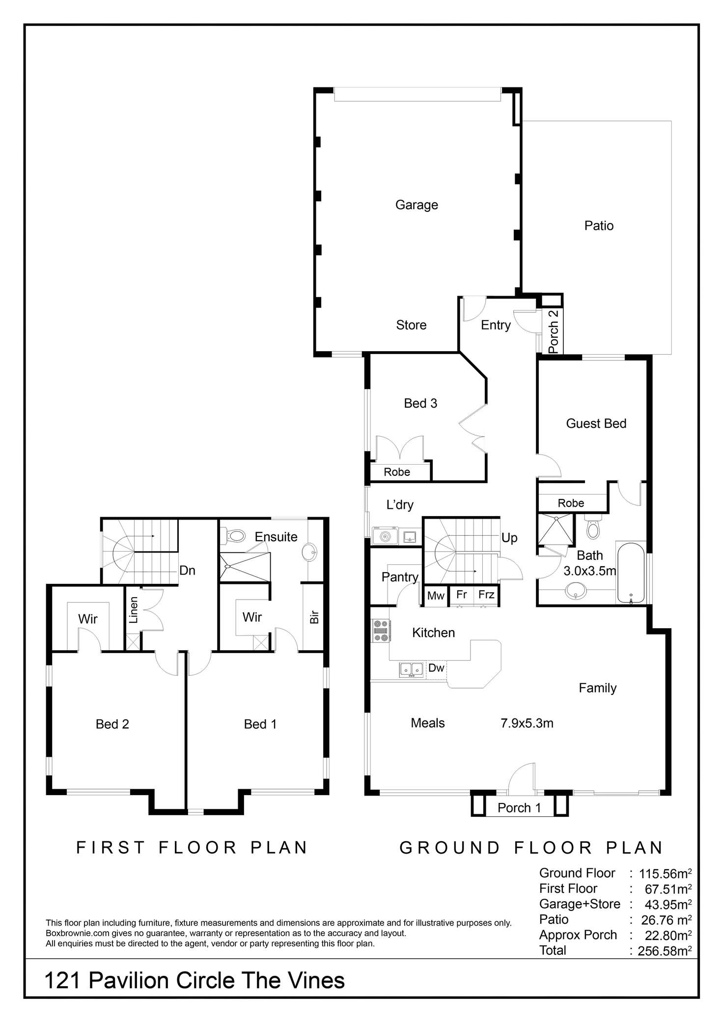 Floorplan of Homely house listing, 121 Pavilion Circle, The Vines WA 6069