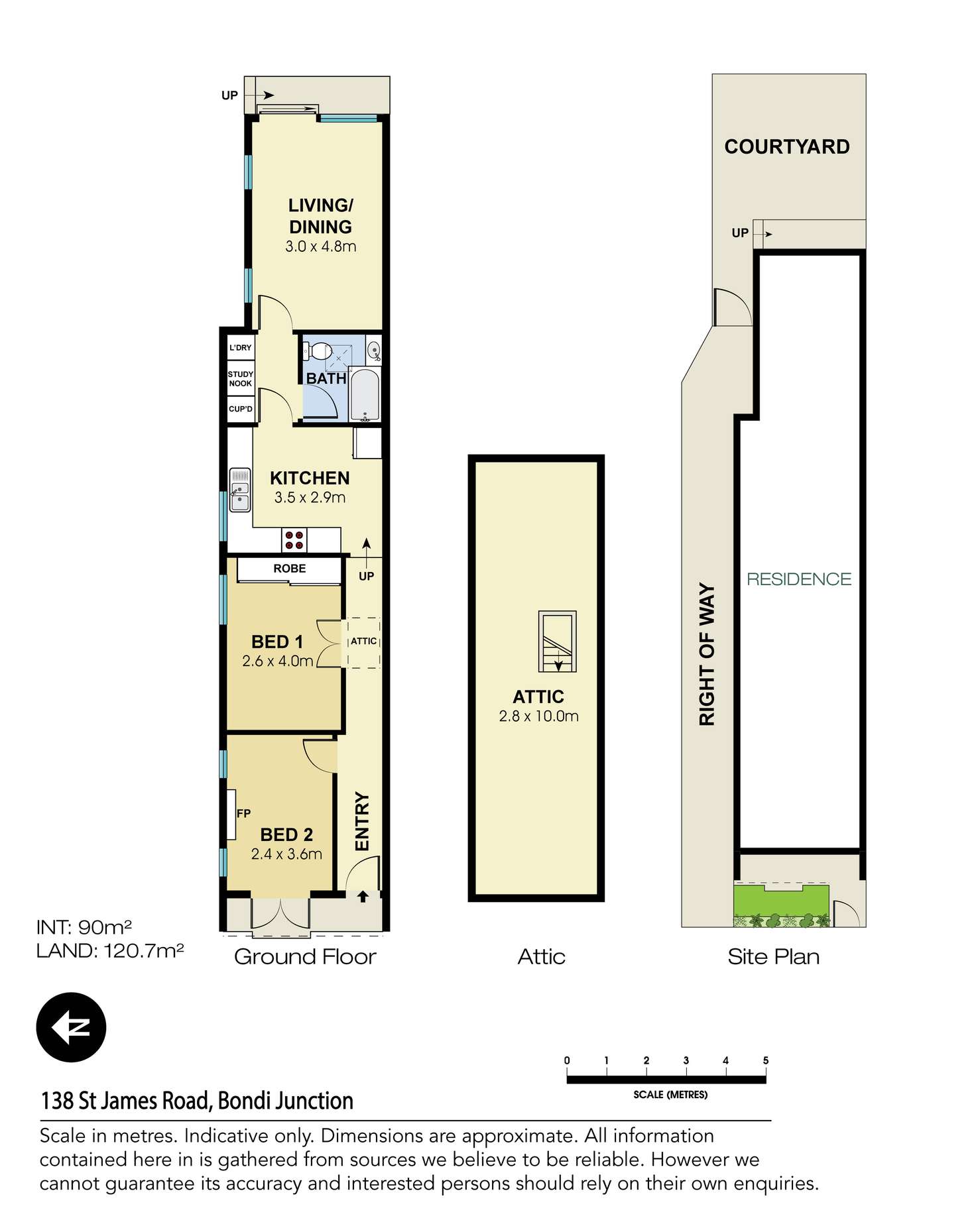 Floorplan of Homely house listing, 138 St James Road, Bondi Junction NSW 2022