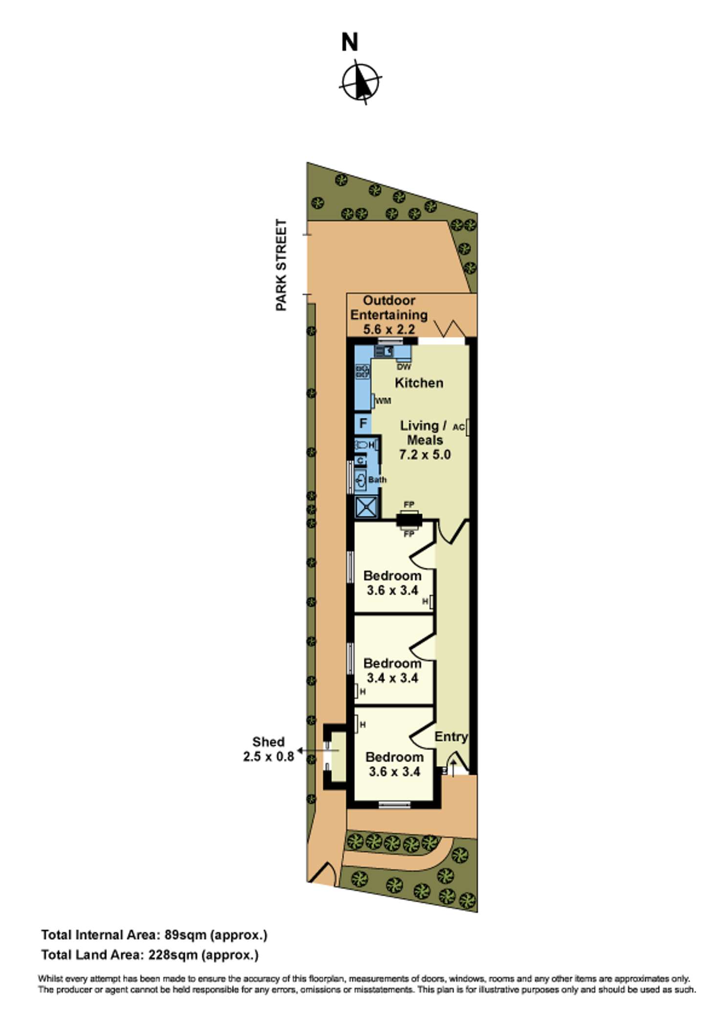 Floorplan of Homely house listing, 212 Ballarat Road, Footscray VIC 3011