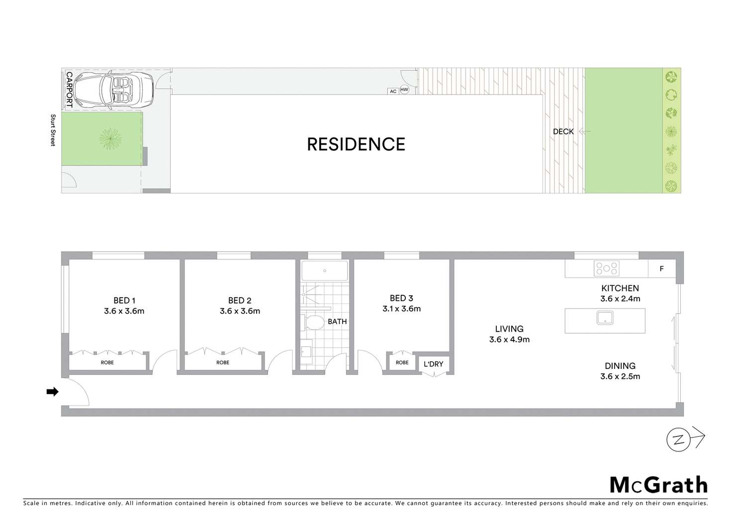 Floorplan of Homely house listing, 116 Sturt Street, Kingsford NSW 2032