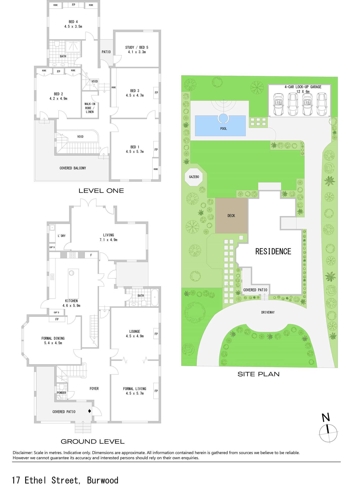 Floorplan of Homely house listing, 17 Ethel Street, Burwood NSW 2134
