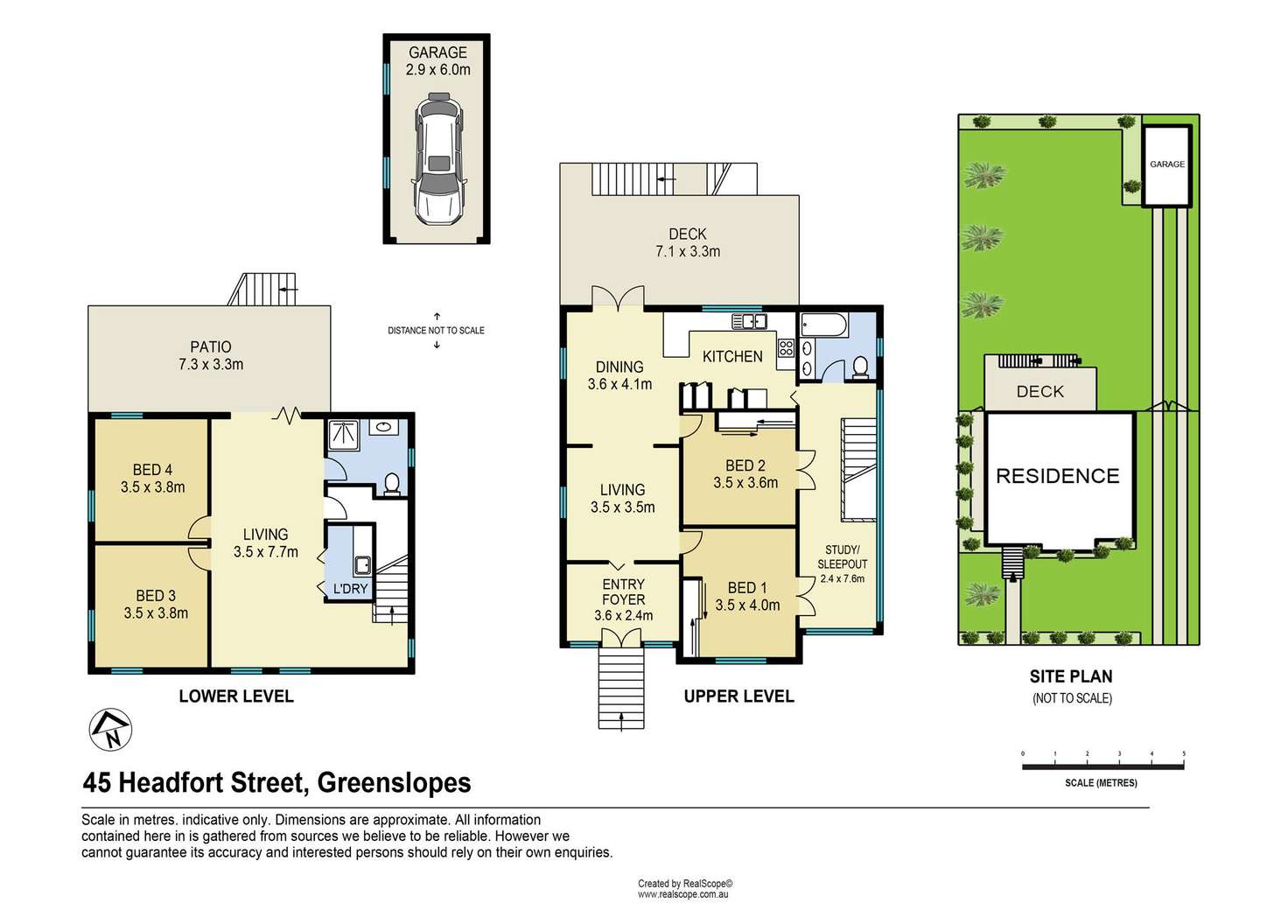 Floorplan of Homely house listing, 45 Headfort Street, Greenslopes QLD 4120