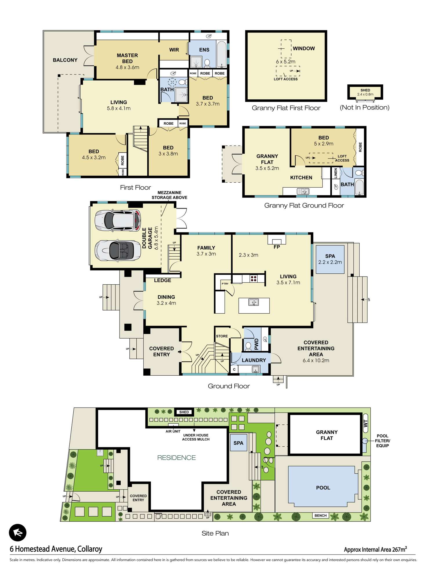 Floorplan of Homely house listing, 6 Homestead Avenue, Collaroy NSW 2097