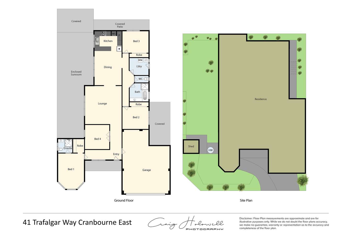 Floorplan of Homely house listing, 41 Trafalgar Way, Cranbourne East VIC 3977