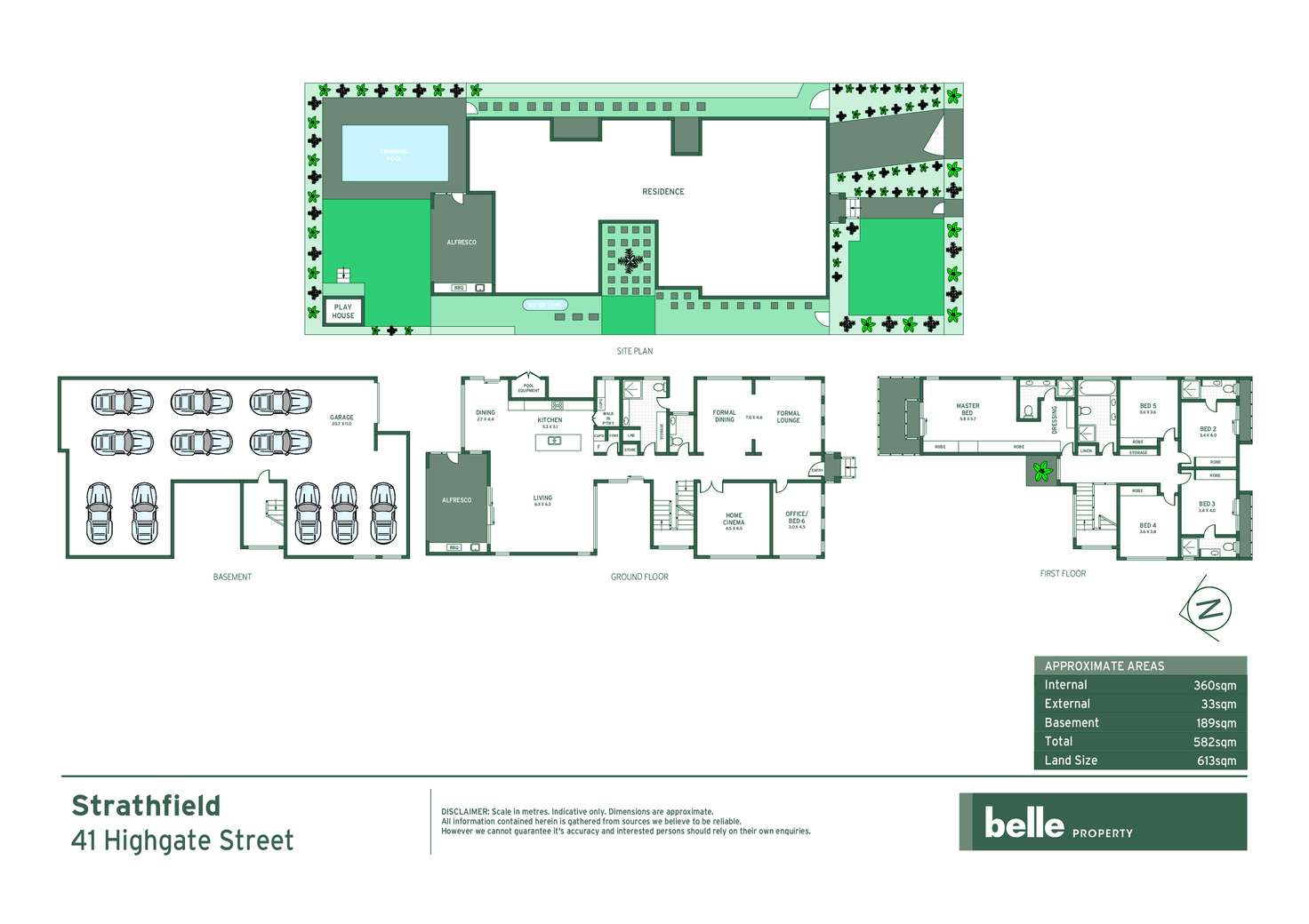 Floorplan of Homely house listing, 41 Highgate Street, Strathfield NSW 2135