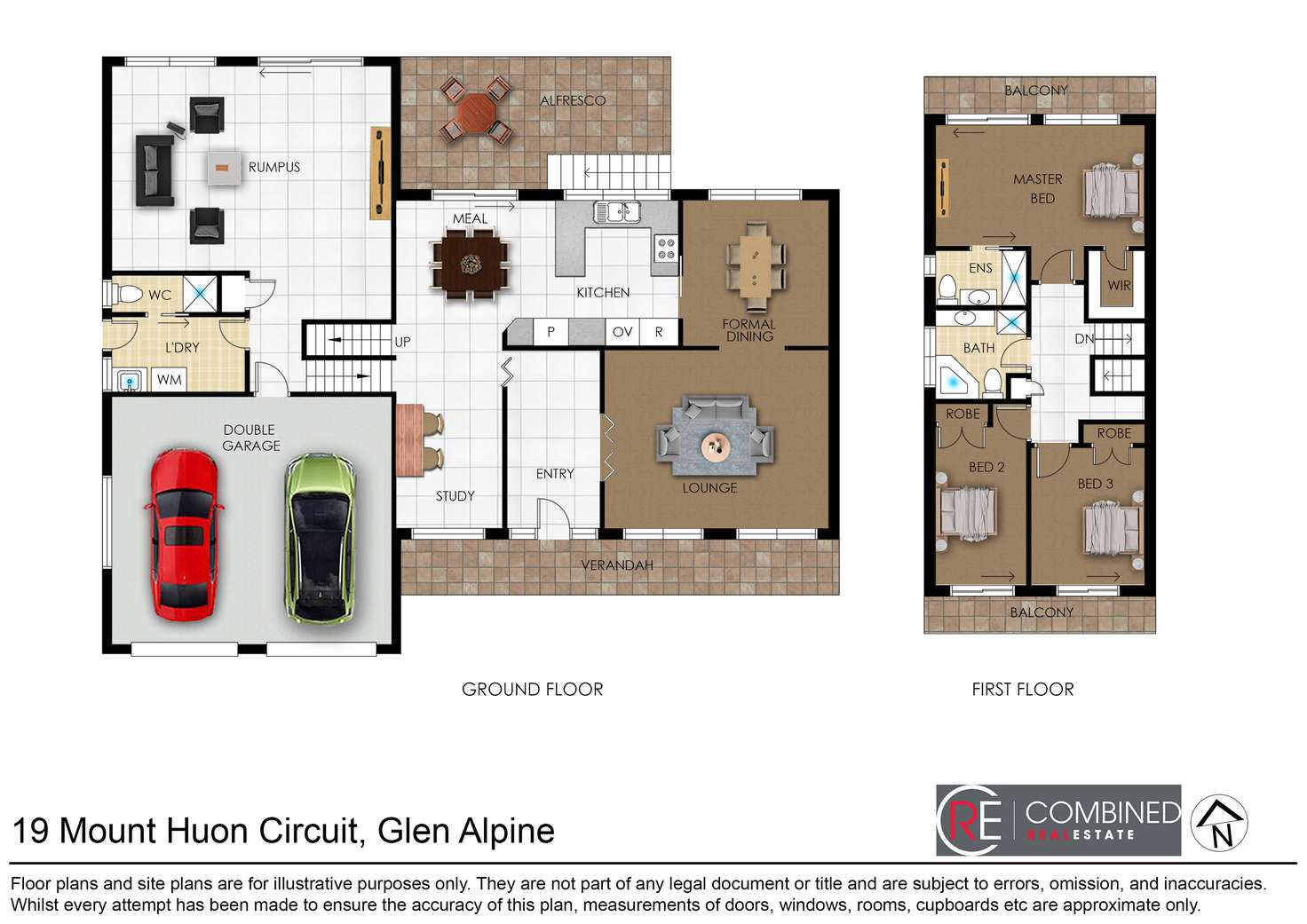 Floorplan of Homely house listing, 19 Mount Huon Circuit, Glen Alpine NSW 2560