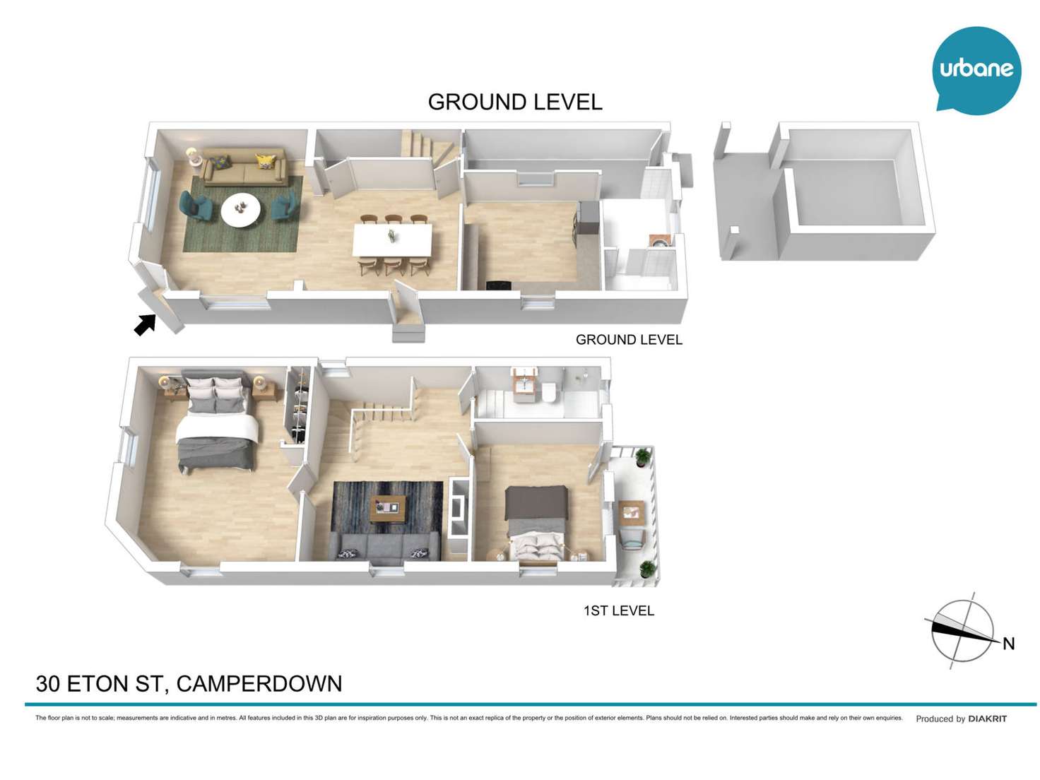 Floorplan of Homely house listing, 30 Eton Street, Camperdown NSW 2050