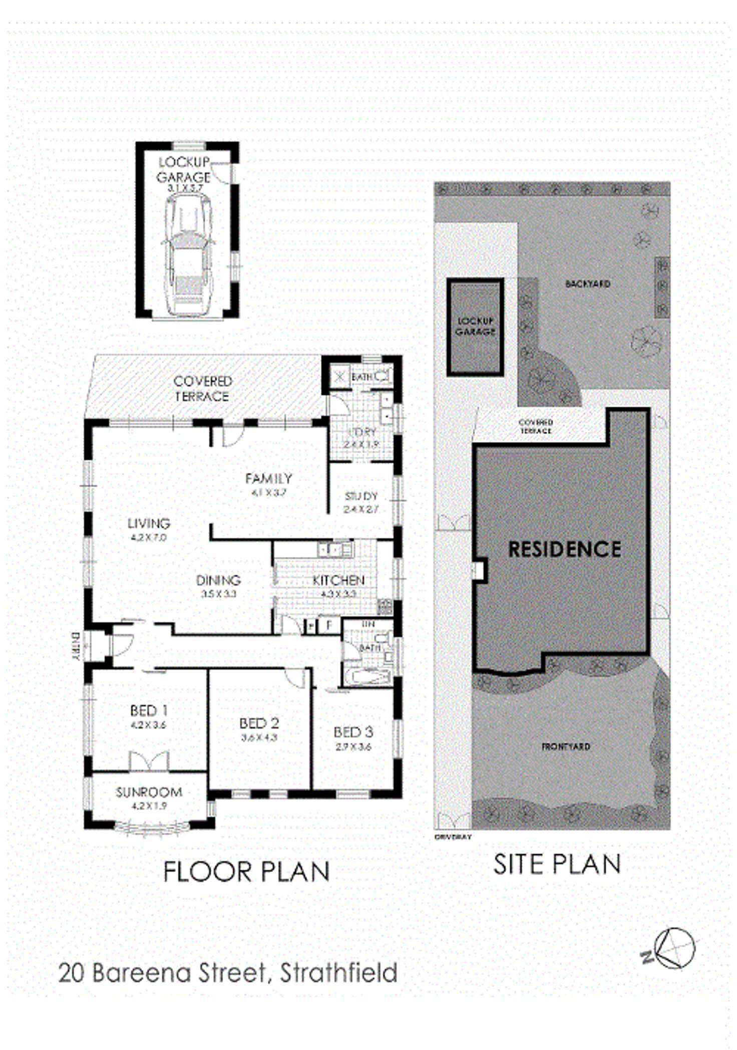 Floorplan of Homely house listing, 20 Bareena Street, Strathfield NSW 2135