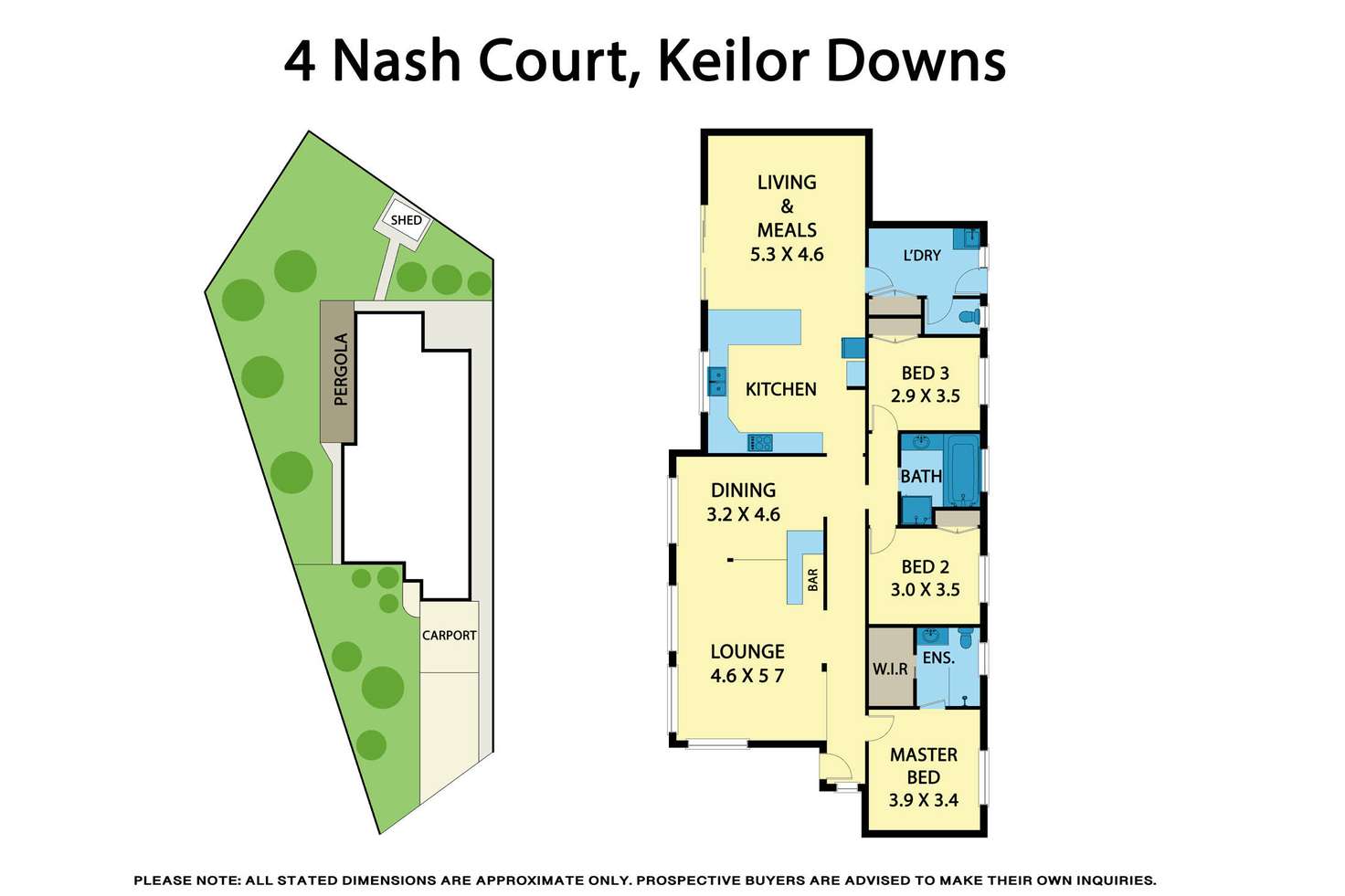 Floorplan of Homely house listing, 4 Nash Court, Keilor Downs VIC 3038