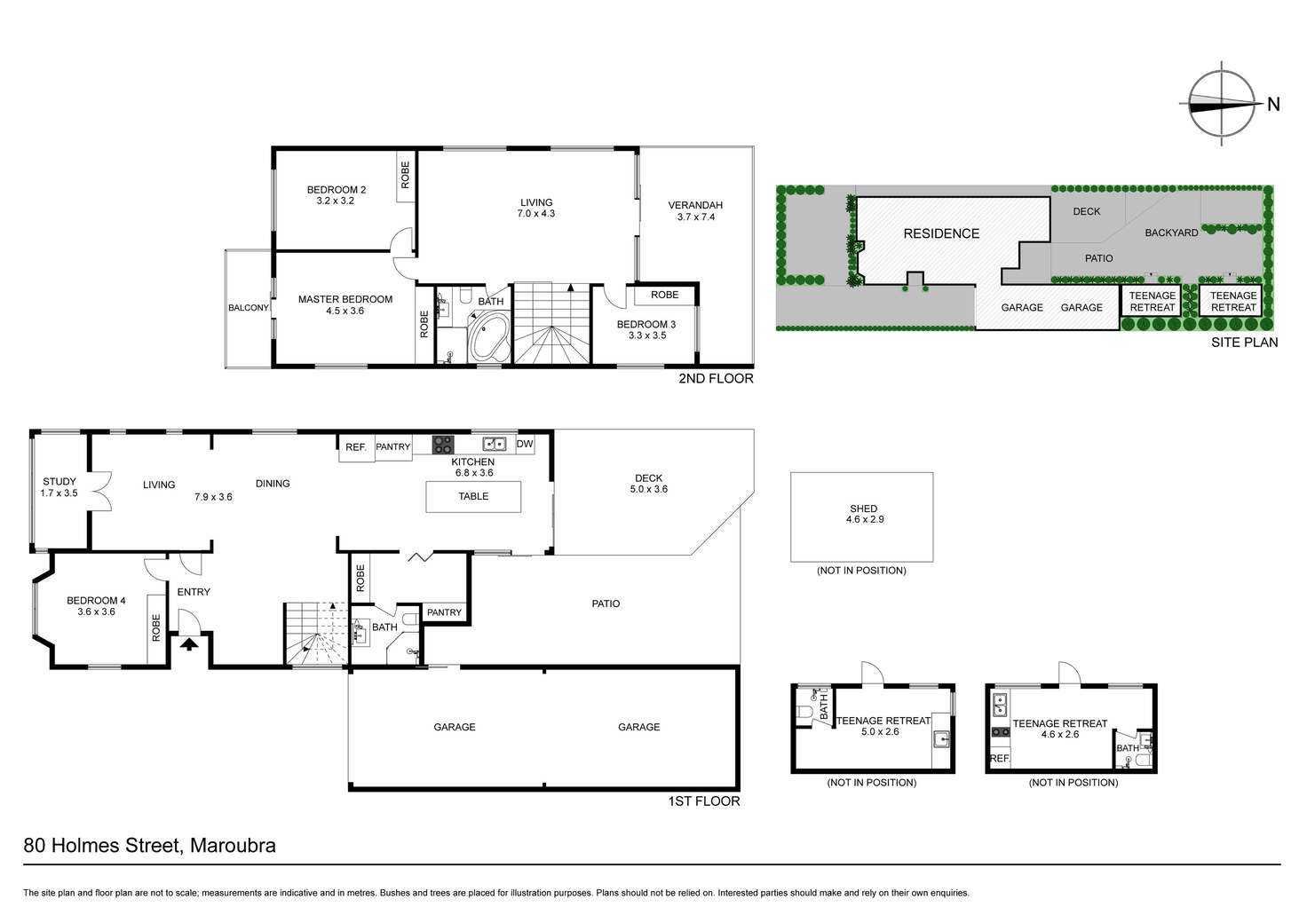 Floorplan of Homely house listing, 80 Holmes Street, Maroubra NSW 2035