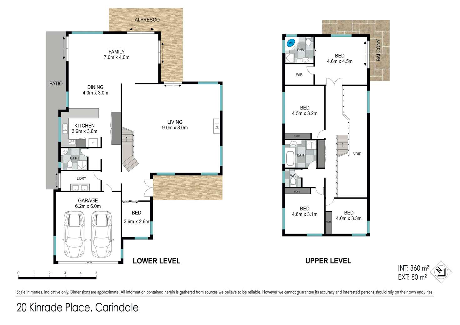 Floorplan of Homely house listing, 20 Kinrade Place, Carindale QLD 4152