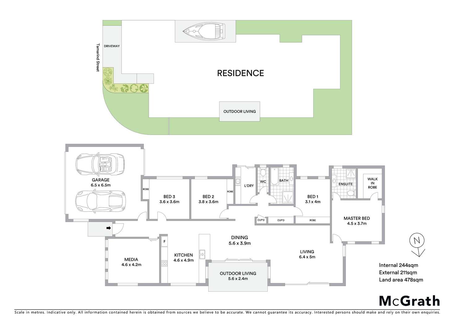 Floorplan of Homely house listing, 2 Tamarind Street, Meridan Plains QLD 4551