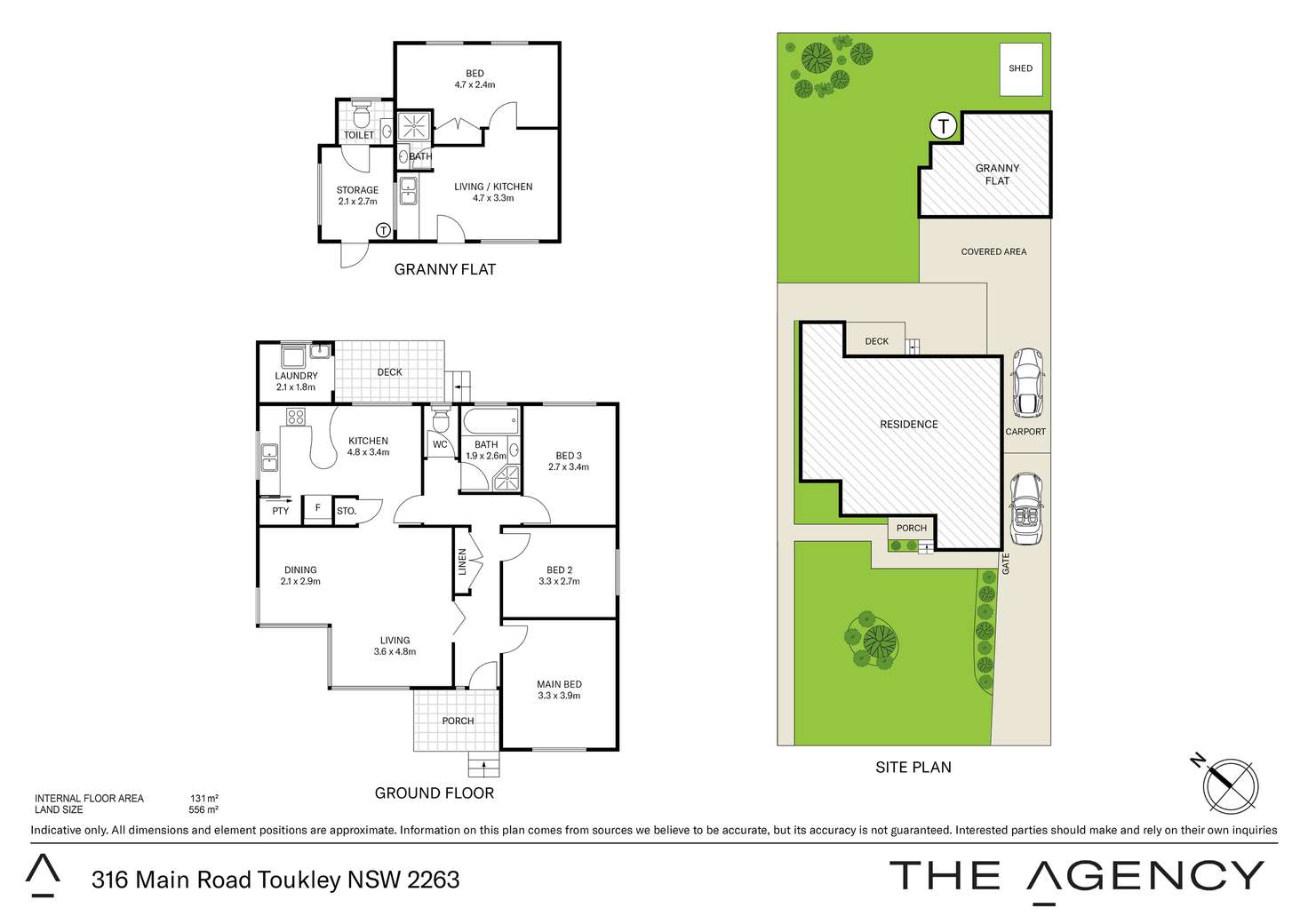 Floorplan of Homely house listing, 316 Main Road, Toukley NSW 2263