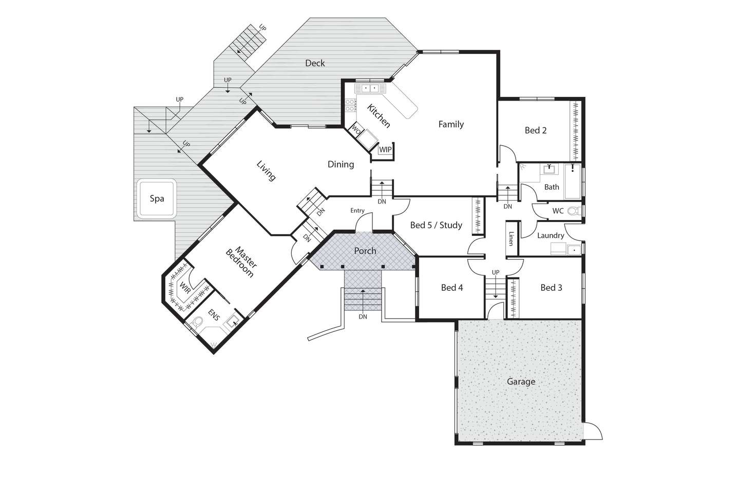 Floorplan of Homely house listing, 16 Clem Hill Street, Gordon ACT 2906