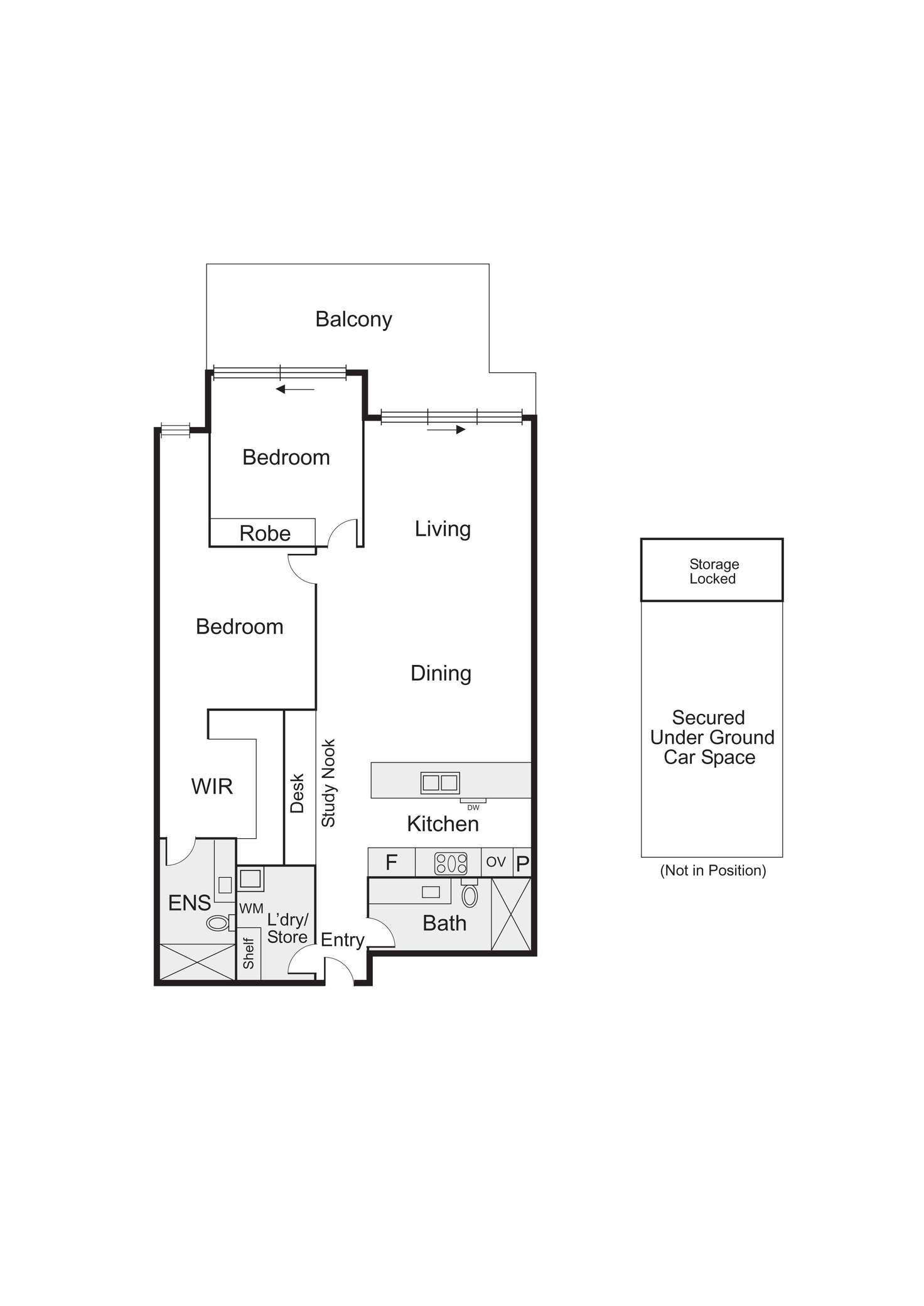 Floorplan of Homely apartment listing, 103/29 Foam Street, Elwood VIC 3184