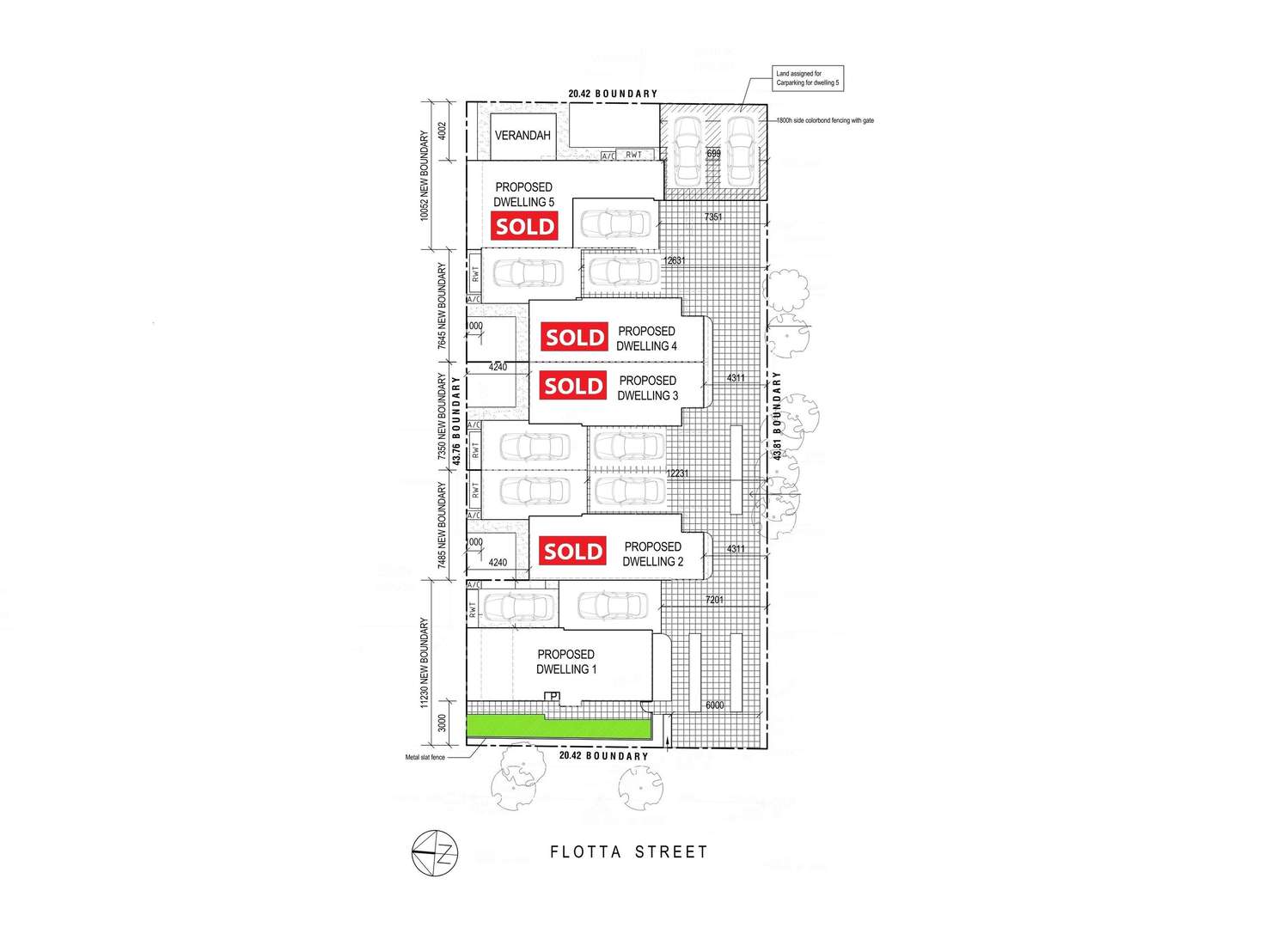 Floorplan of Homely house listing, 1/5 Flotta Street, Newton SA 5074