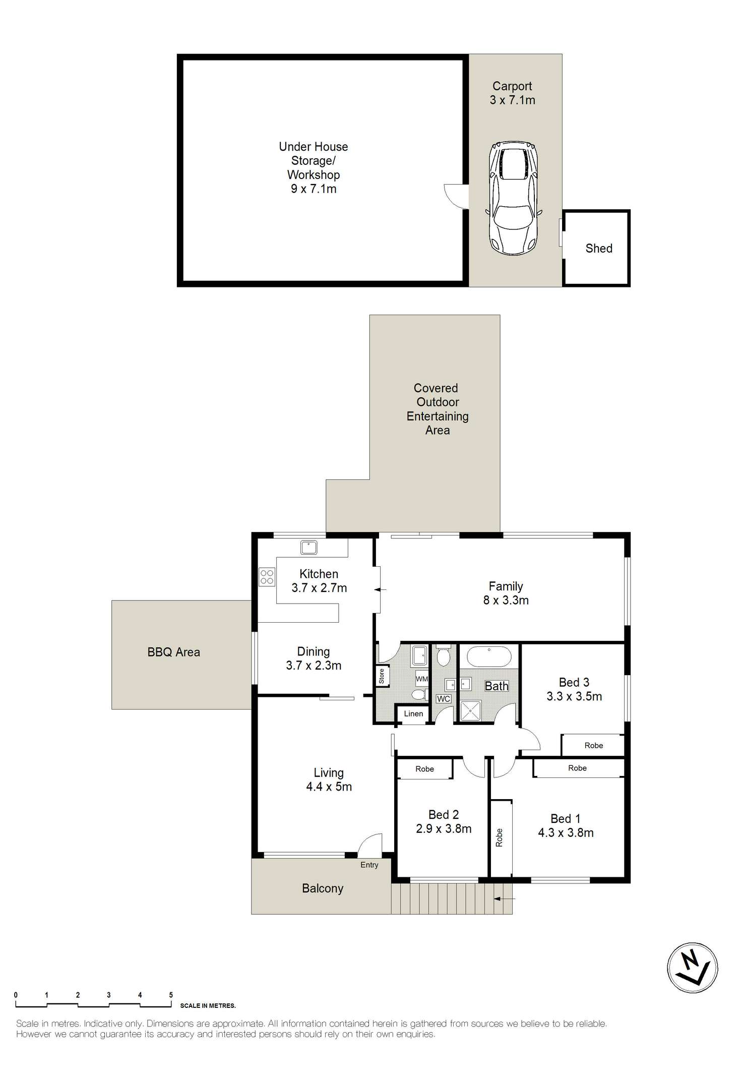 Floorplan of Homely house listing, 10 Patonga Place, Engadine NSW 2233