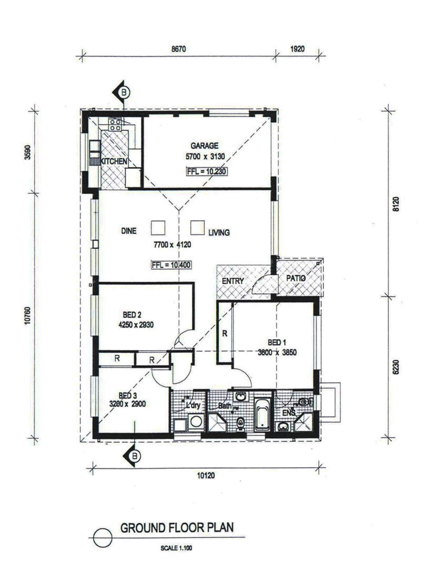 Floorplan of Homely house listing, 22A Ryrie Avenue, Cromer NSW 2099
