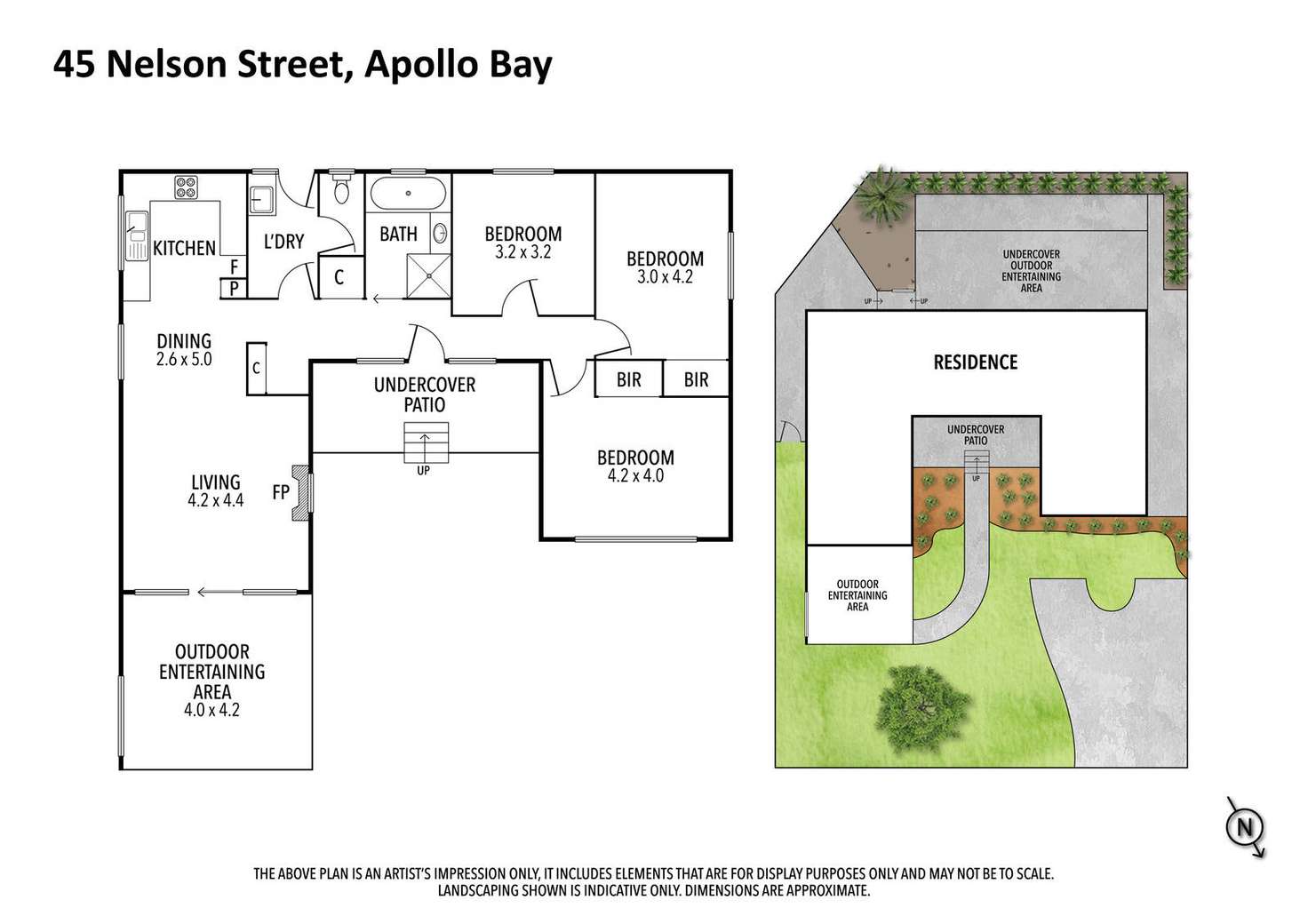 Floorplan of Homely house listing, 45 Nelson Street, Apollo Bay VIC 3233