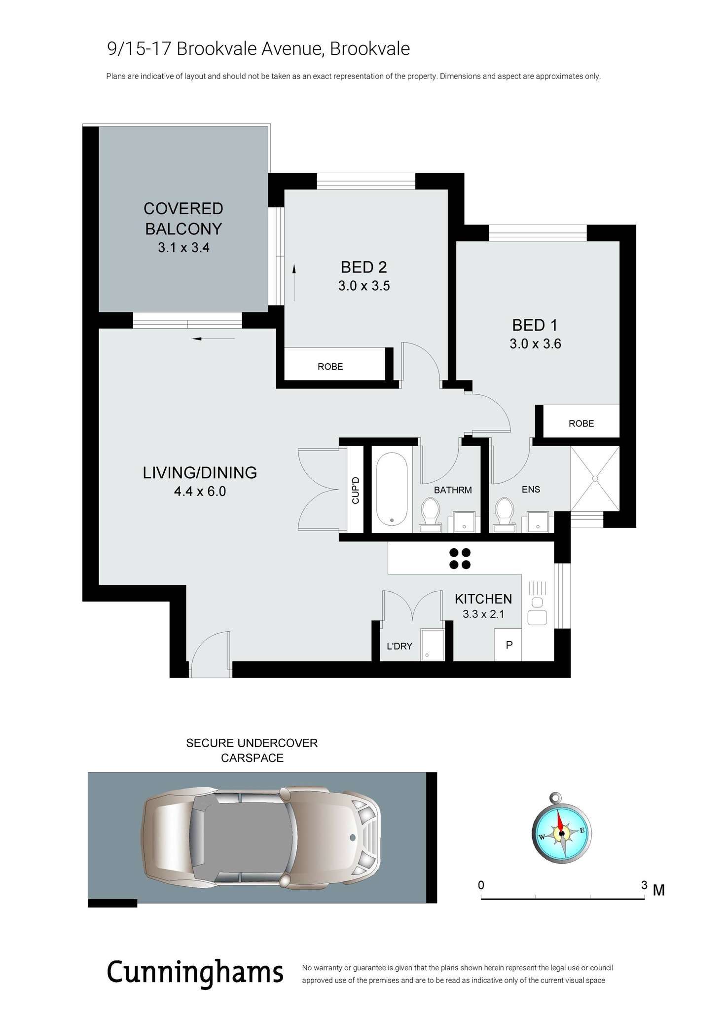 Floorplan of Homely apartment listing, 9/15-17 Brookvale Avenue, Brookvale NSW 2100
