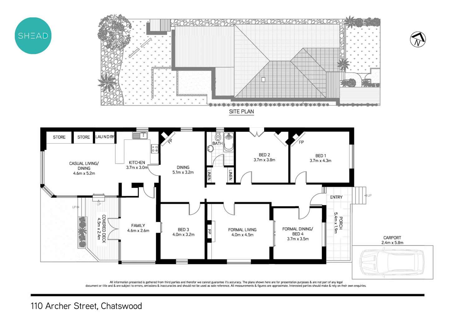 Floorplan of Homely house listing, 110 Archer Street, Chatswood NSW 2067