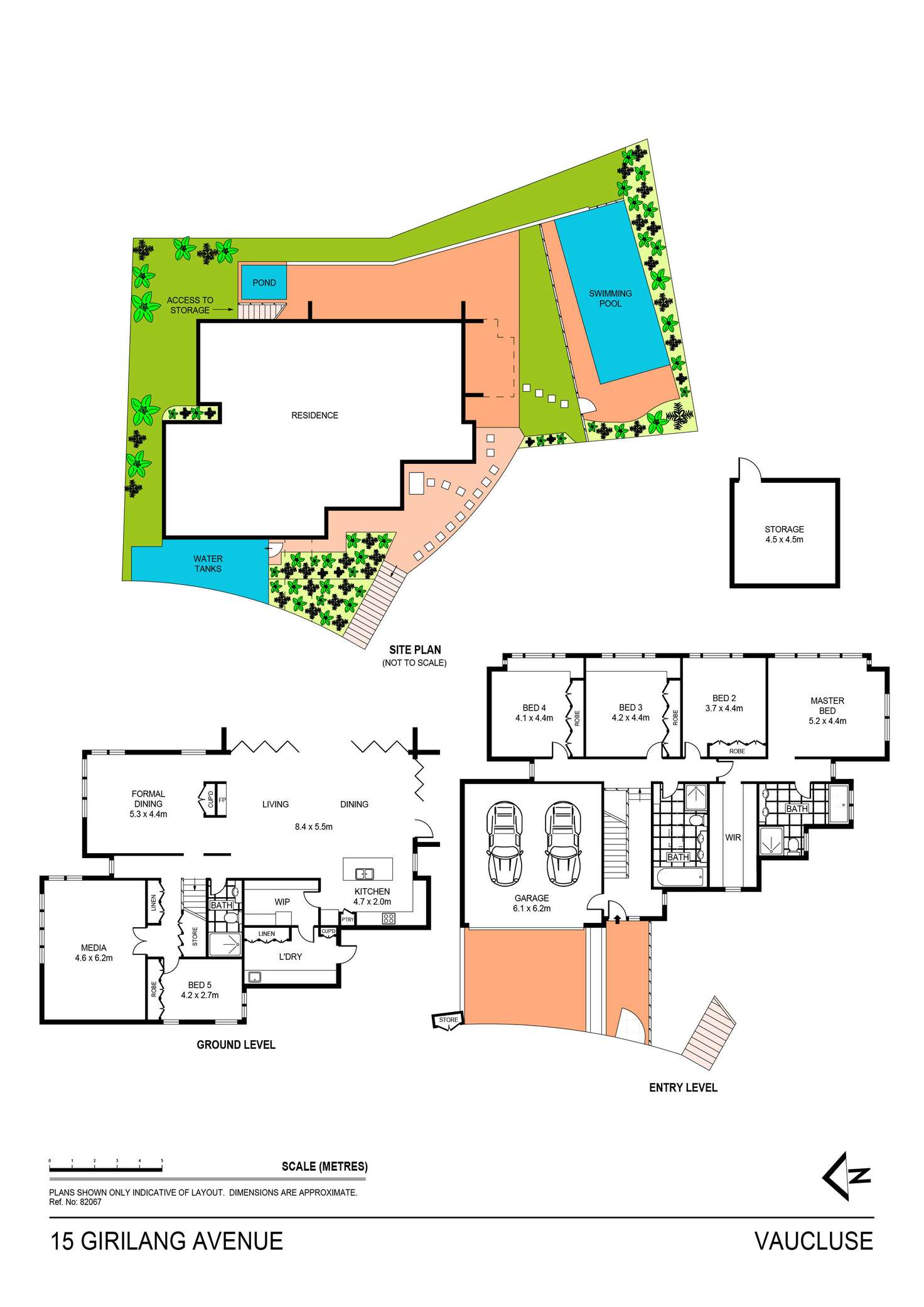 Floorplan of Homely house listing, 15 Girilang Avenue, Vaucluse NSW 2030