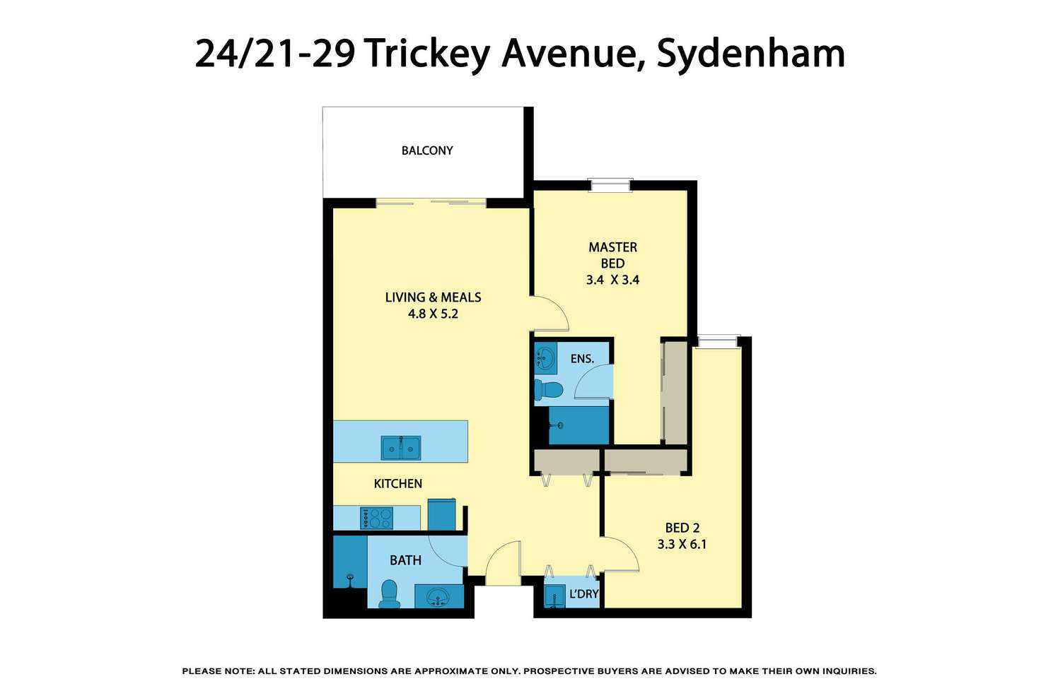 Floorplan of Homely unit listing, 24/21-29 Trickey Avenue, Sydenham VIC 3037