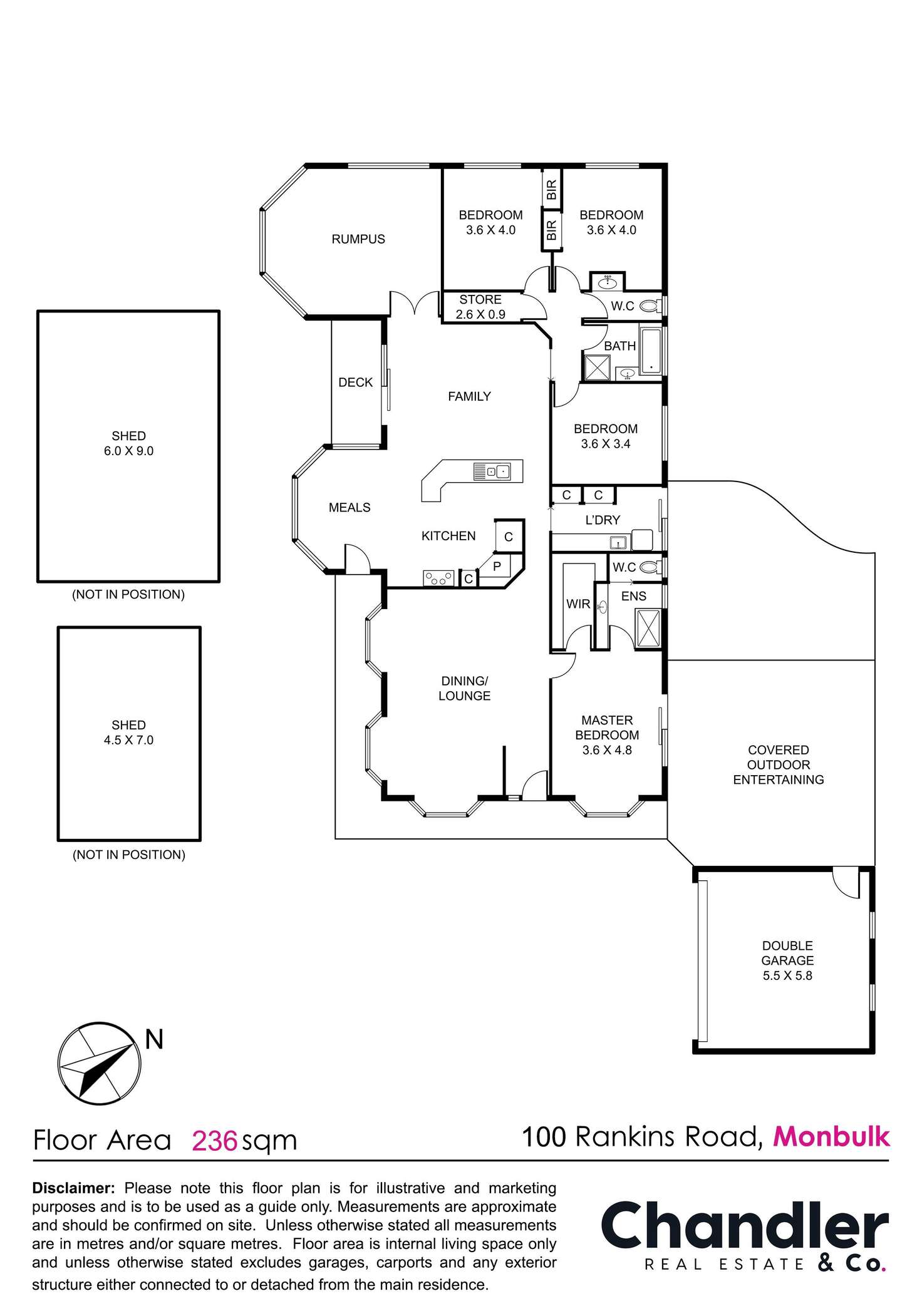 Floorplan of Homely house listing, 100 Rankins Road, Monbulk VIC 3793