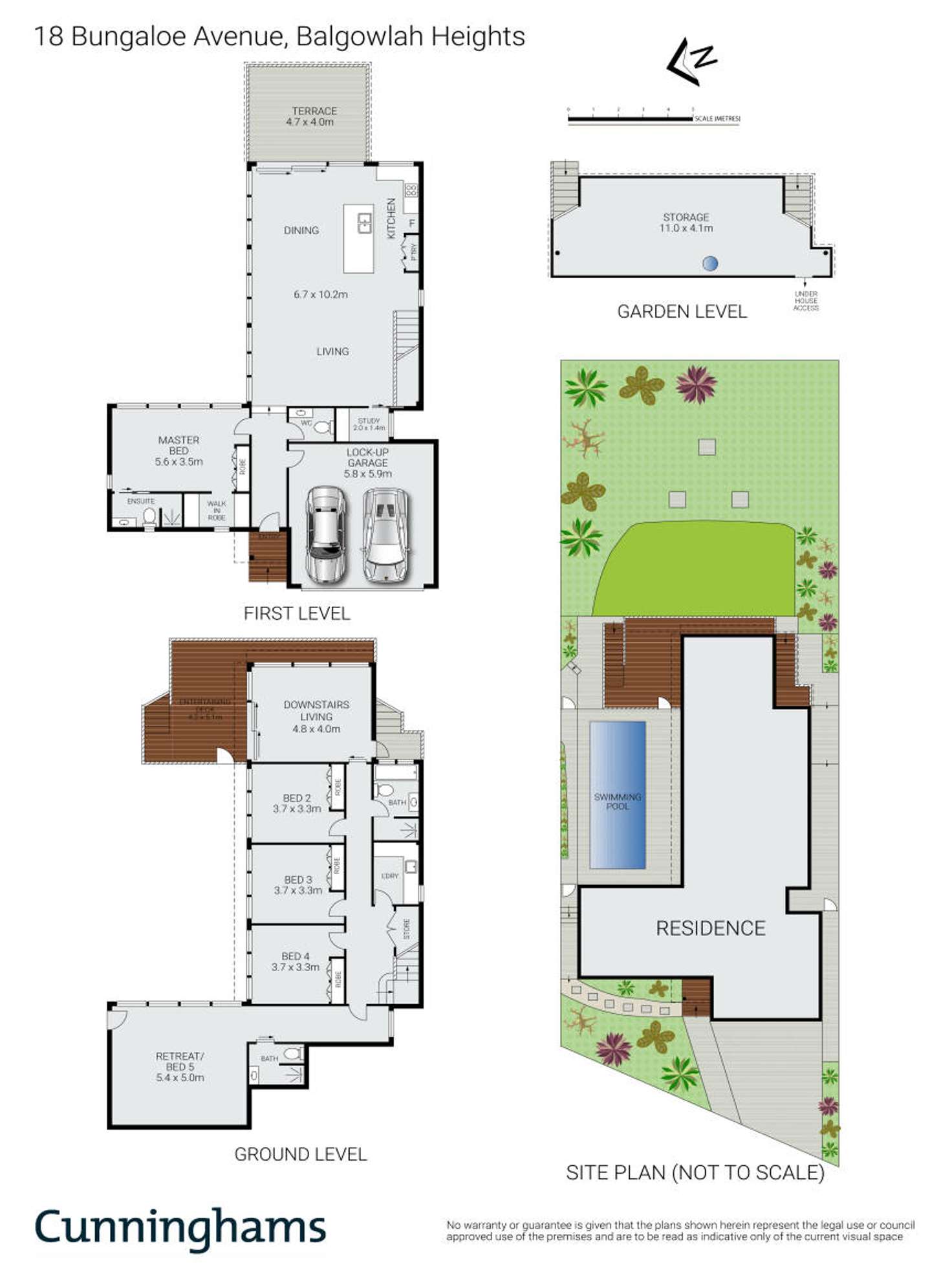 Floorplan of Homely house listing, 18 Bungaloe Avenue, Balgowlah Heights NSW 2093