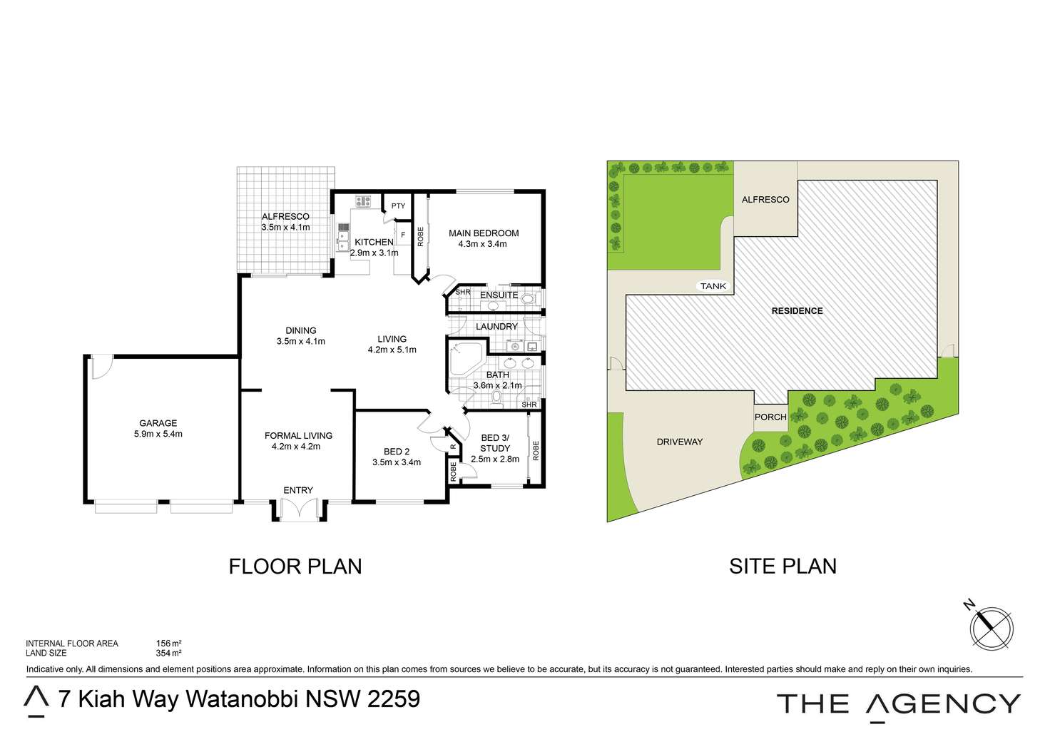 Floorplan of Homely house listing, 7 Kiah Way, Watanobbi NSW 2259