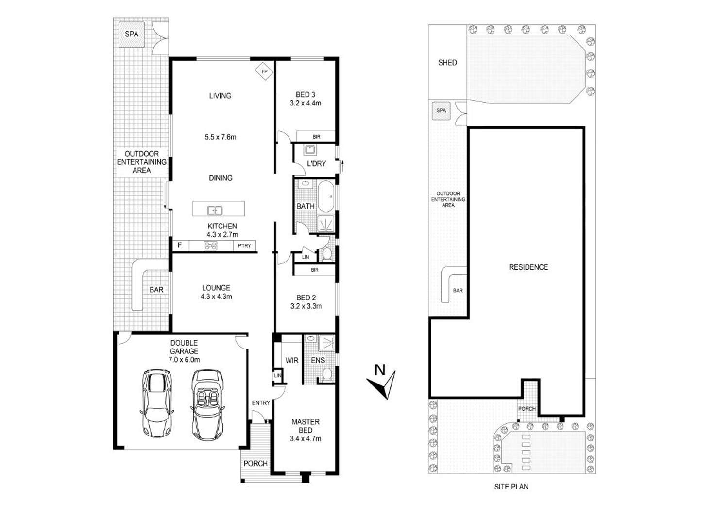 Floorplan of Homely house listing, 63 Palladium Circle, Beveridge VIC 3753