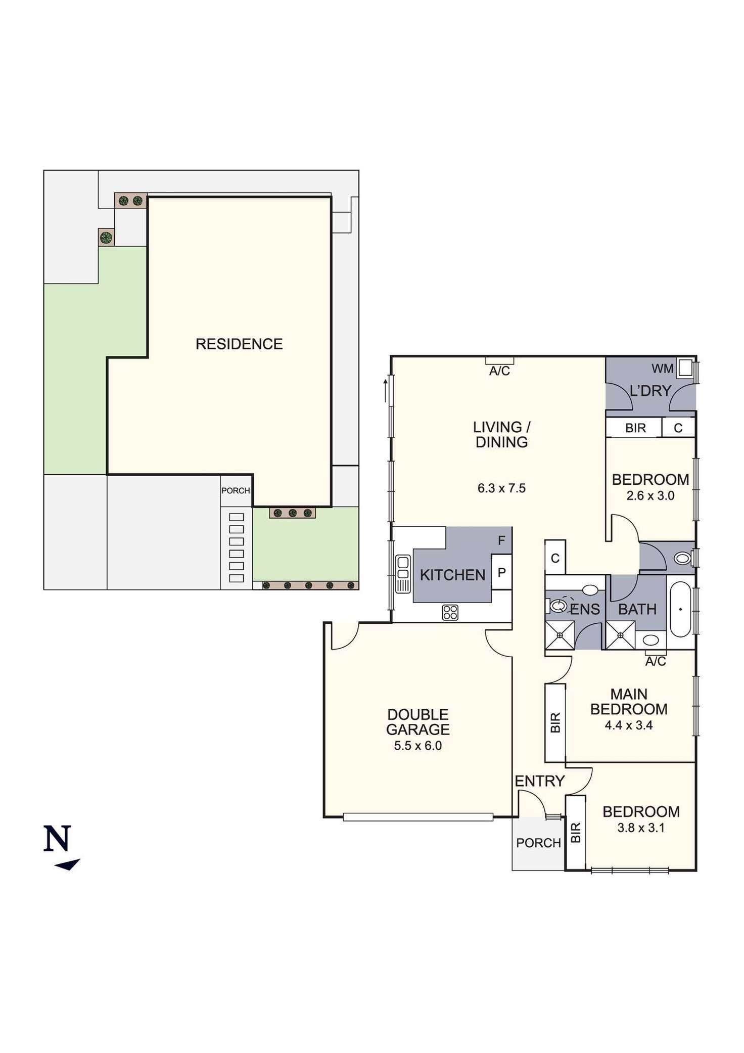 Floorplan of Homely house listing, 26A Providence Drive, Cranbourne West VIC 3977