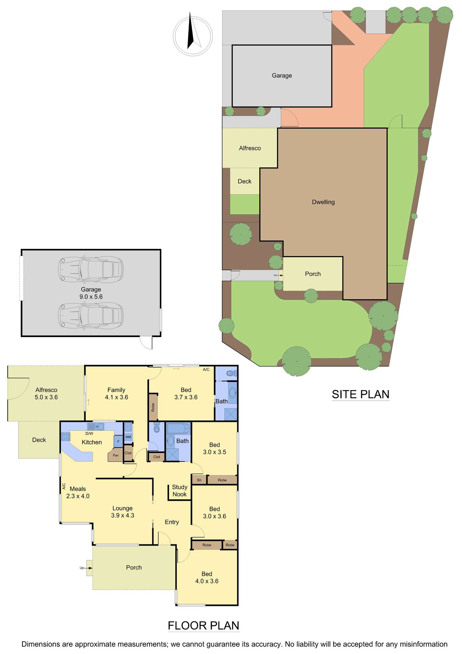 Floorplan of Homely house listing, 44 Balmoral Avenue, Bundoora VIC 3083