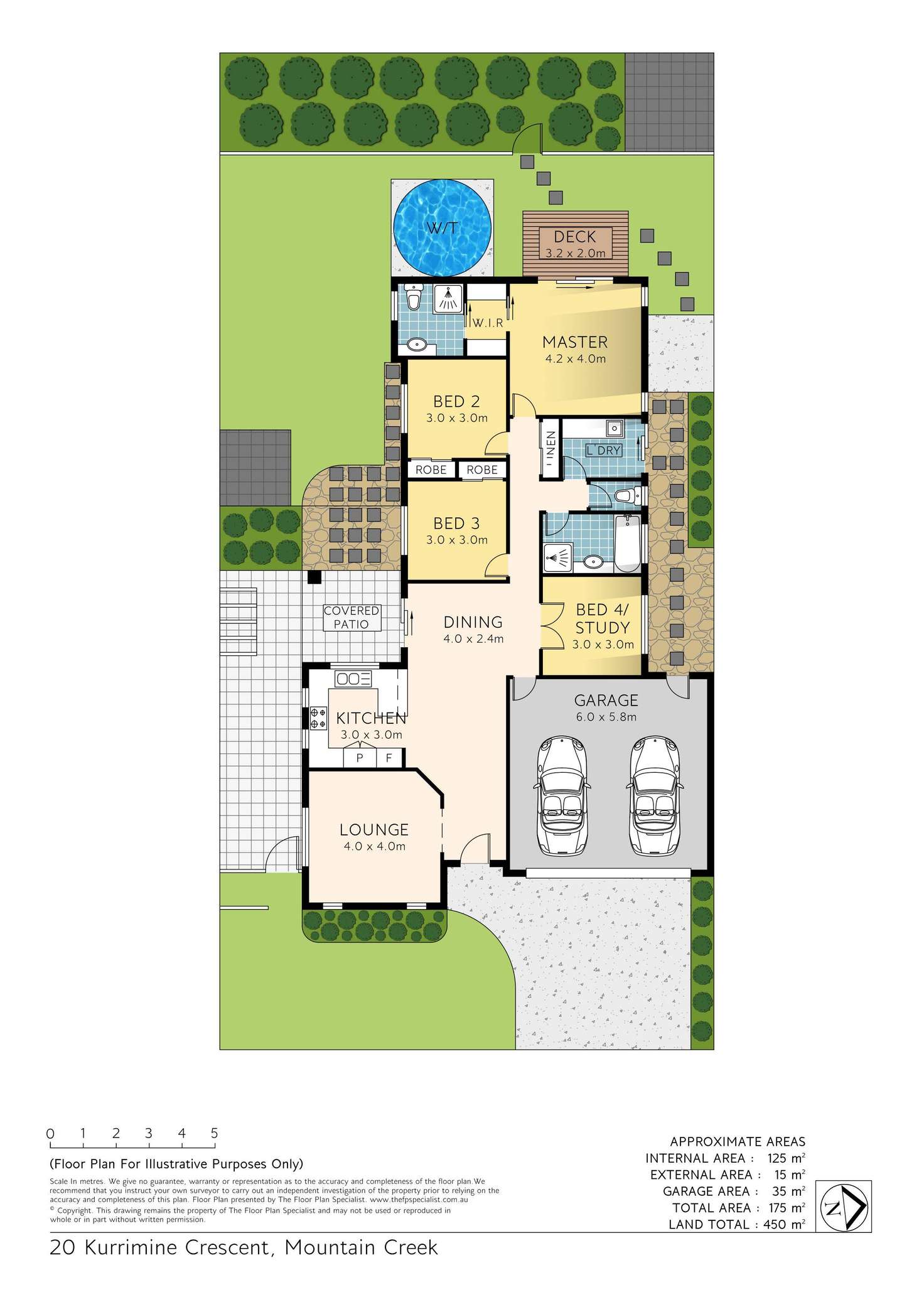 Floorplan of Homely house listing, 20 Kurrimine Crescent, Mountain Creek QLD 4557