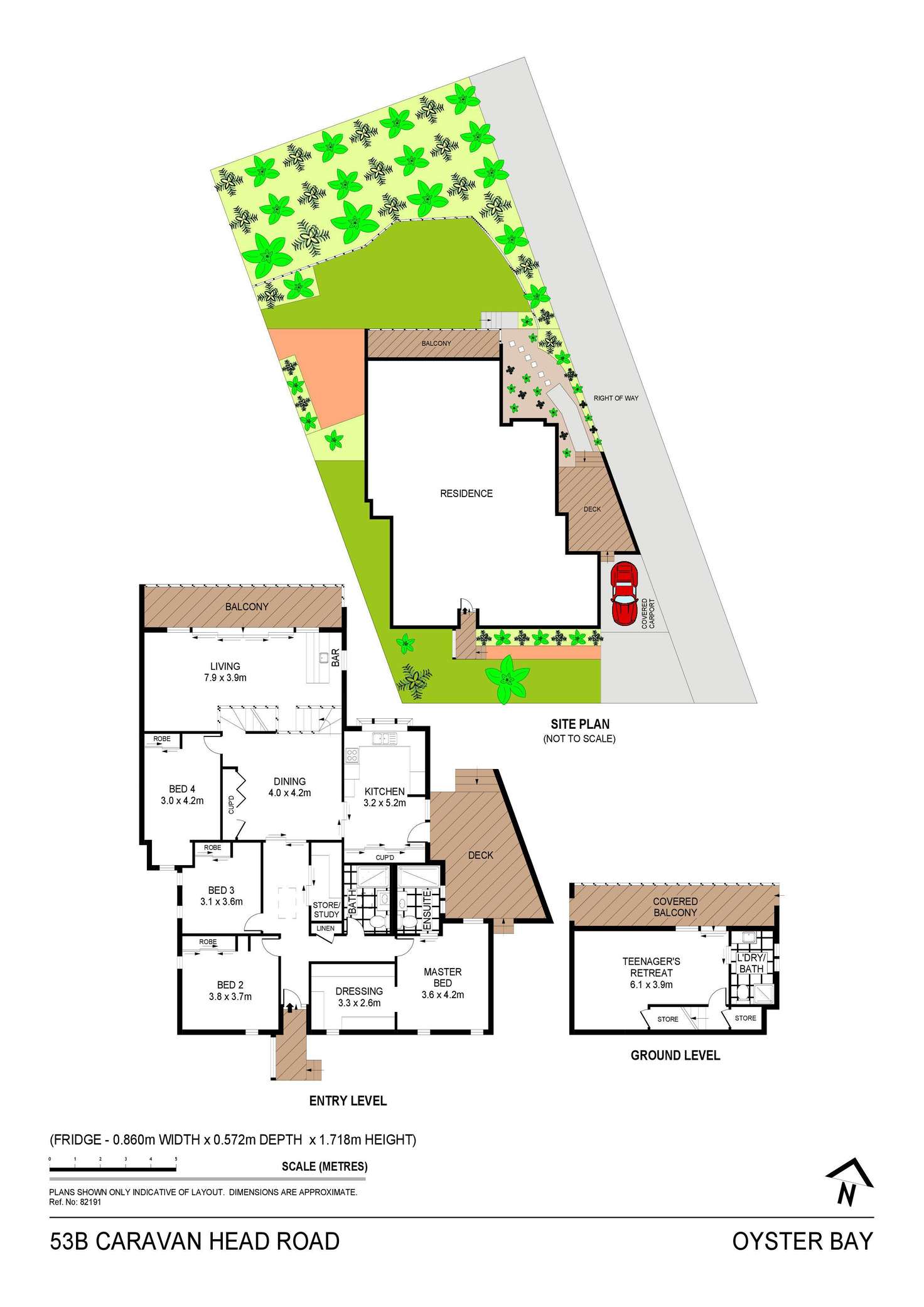 Floorplan of Homely house listing, 53B Caravan Head Road, Oyster Bay NSW 2225
