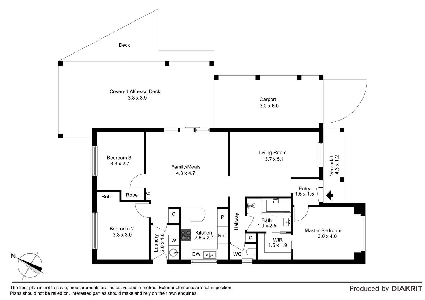 Floorplan of Homely house listing, 18 Melaleuca Drive, Hastings VIC 3915