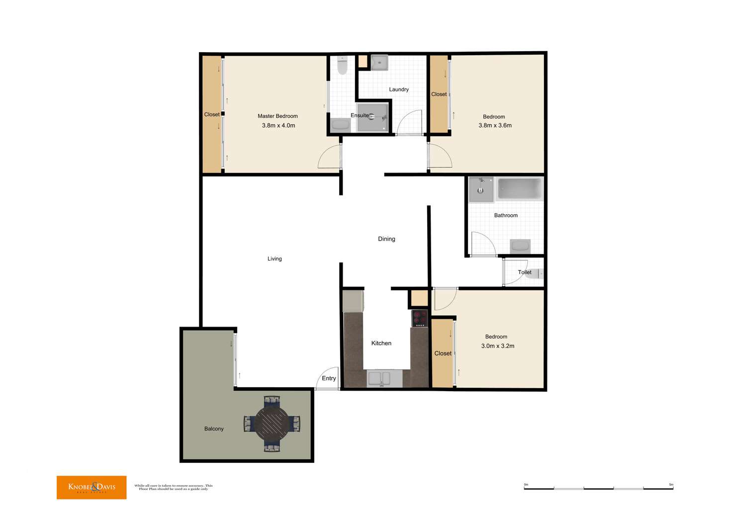 Floorplan of Homely unit listing, 6/51 Toorbul Street, Bongaree QLD 4507