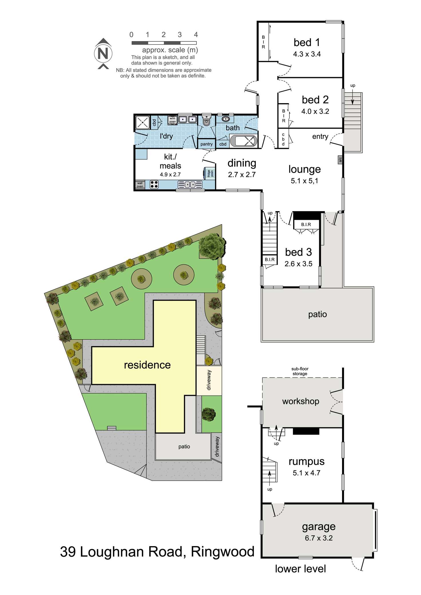 Floorplan of Homely house listing, 39 Loughnan Road, Ringwood VIC 3134