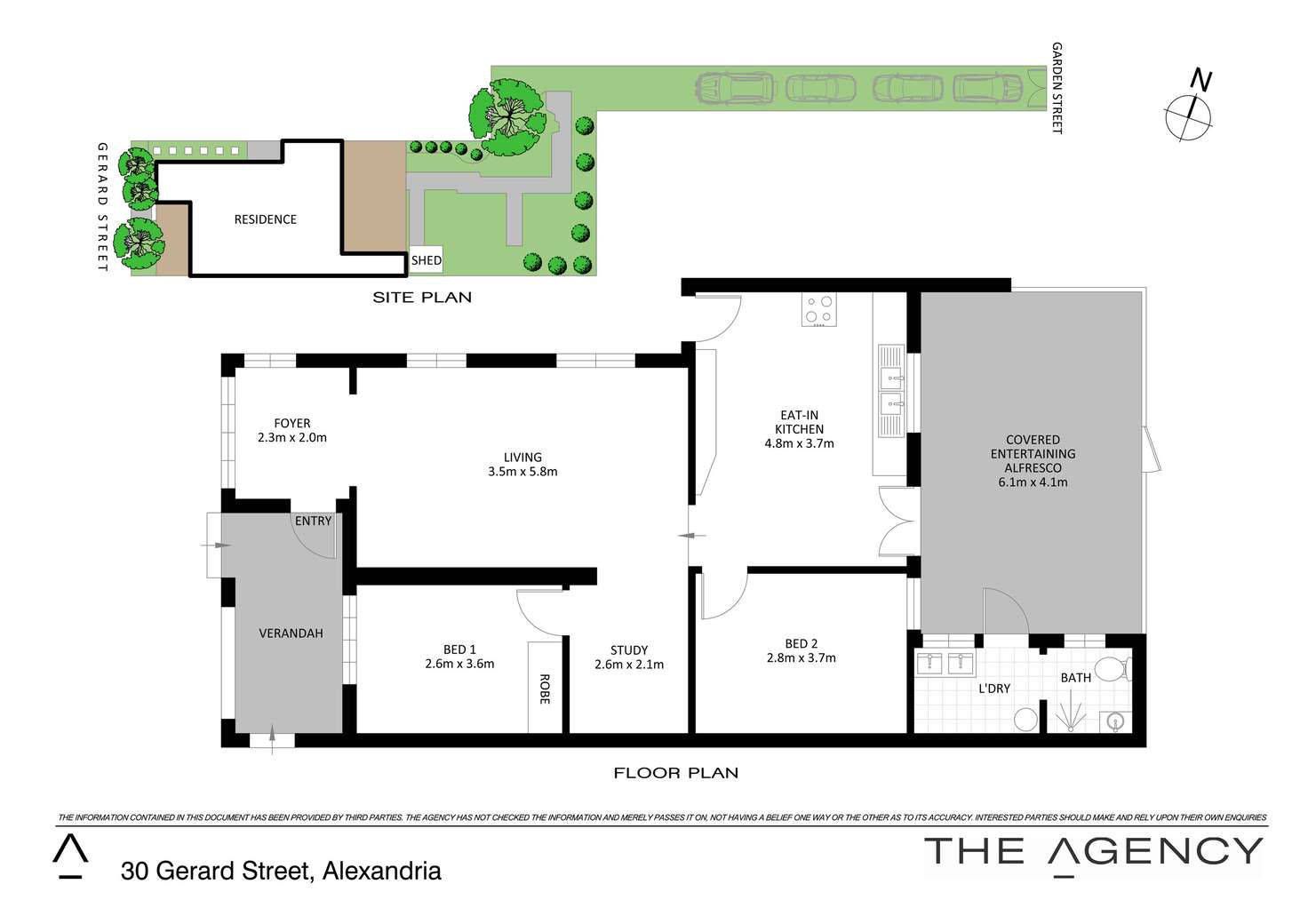 Floorplan of Homely house listing, 30 Gerard Street, Alexandria NSW 2015