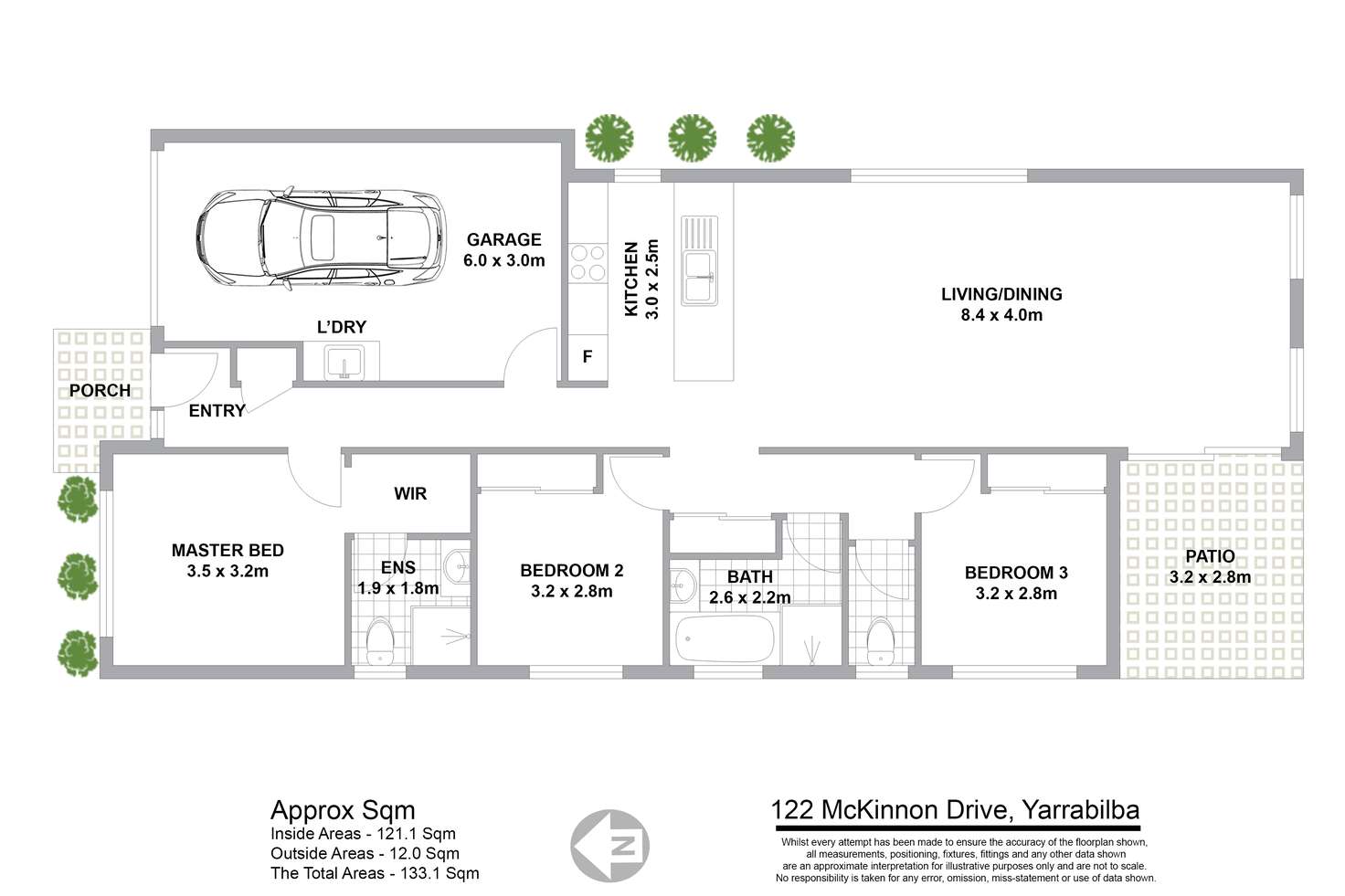 Floorplan of Homely house listing, 122 McKinnon Drive, Yarrabilba QLD 4207