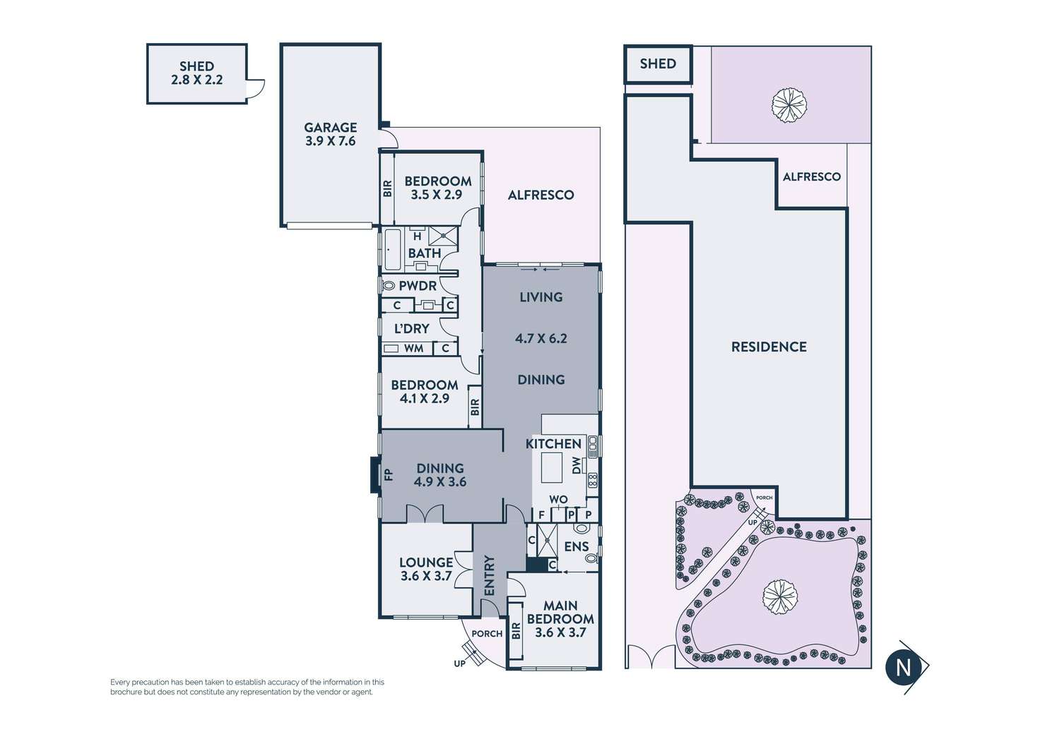 Floorplan of Homely house listing, 19 Ross Street, Alphington VIC 3078