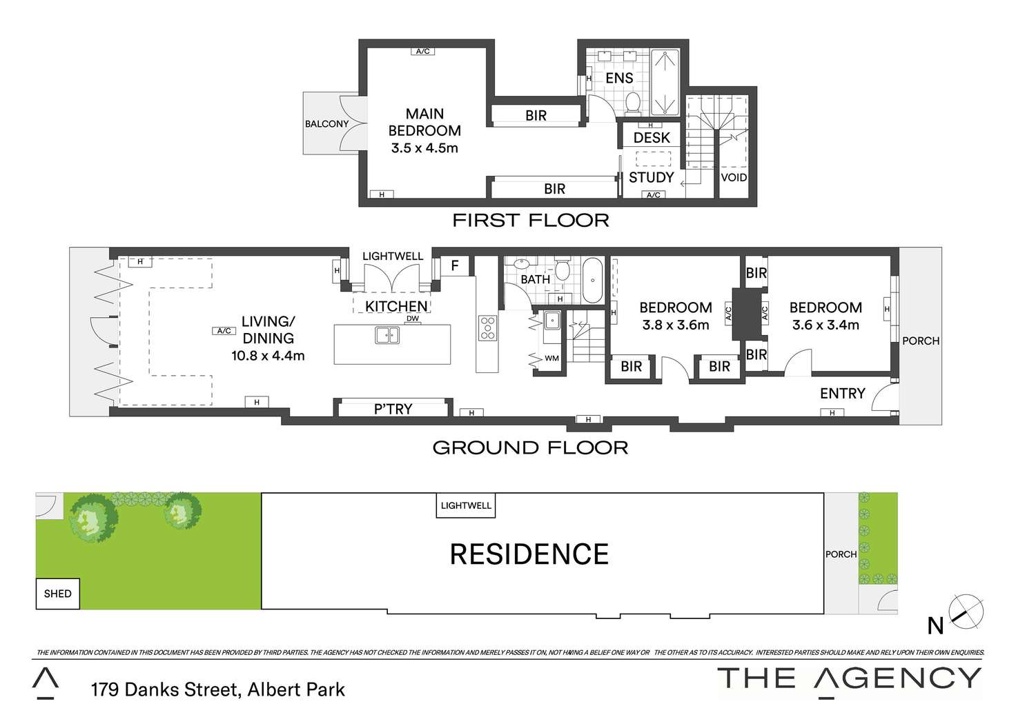 Floorplan of Homely house listing, 179 Danks Street, Albert Park VIC 3206