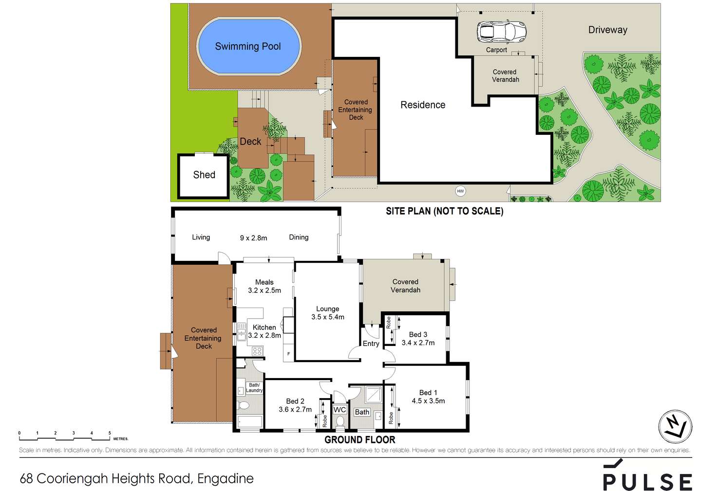Floorplan of Homely house listing, 68 Cooriengah Heights Road, Engadine NSW 2233