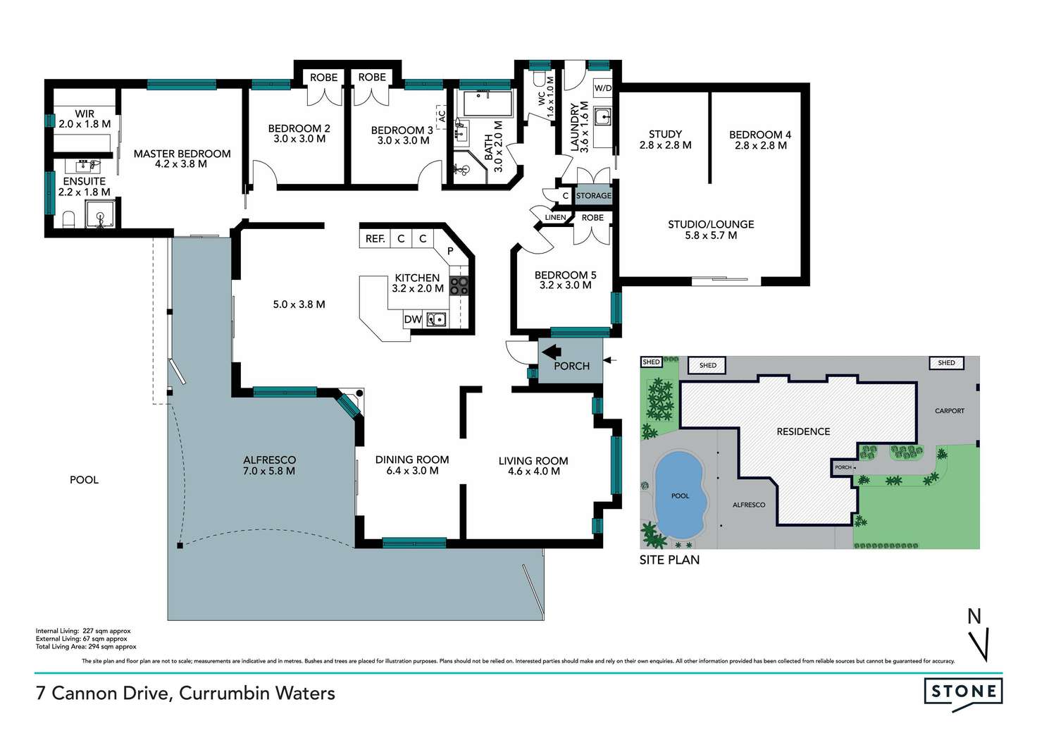 Floorplan of Homely house listing, 7 Cannon Drive, Currumbin Waters QLD 4223