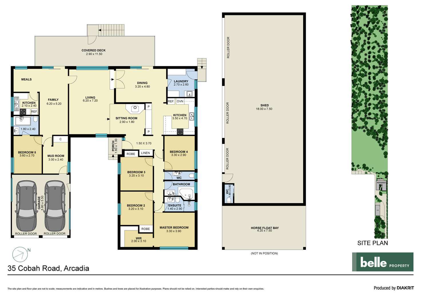 Floorplan of Homely acreageSemiRural listing, 35 Cobah Road, Arcadia NSW 2159