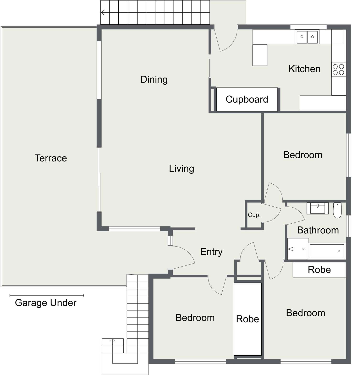 Floorplan of Homely house listing, 6 Rowley Place, Crestwood NSW 2620